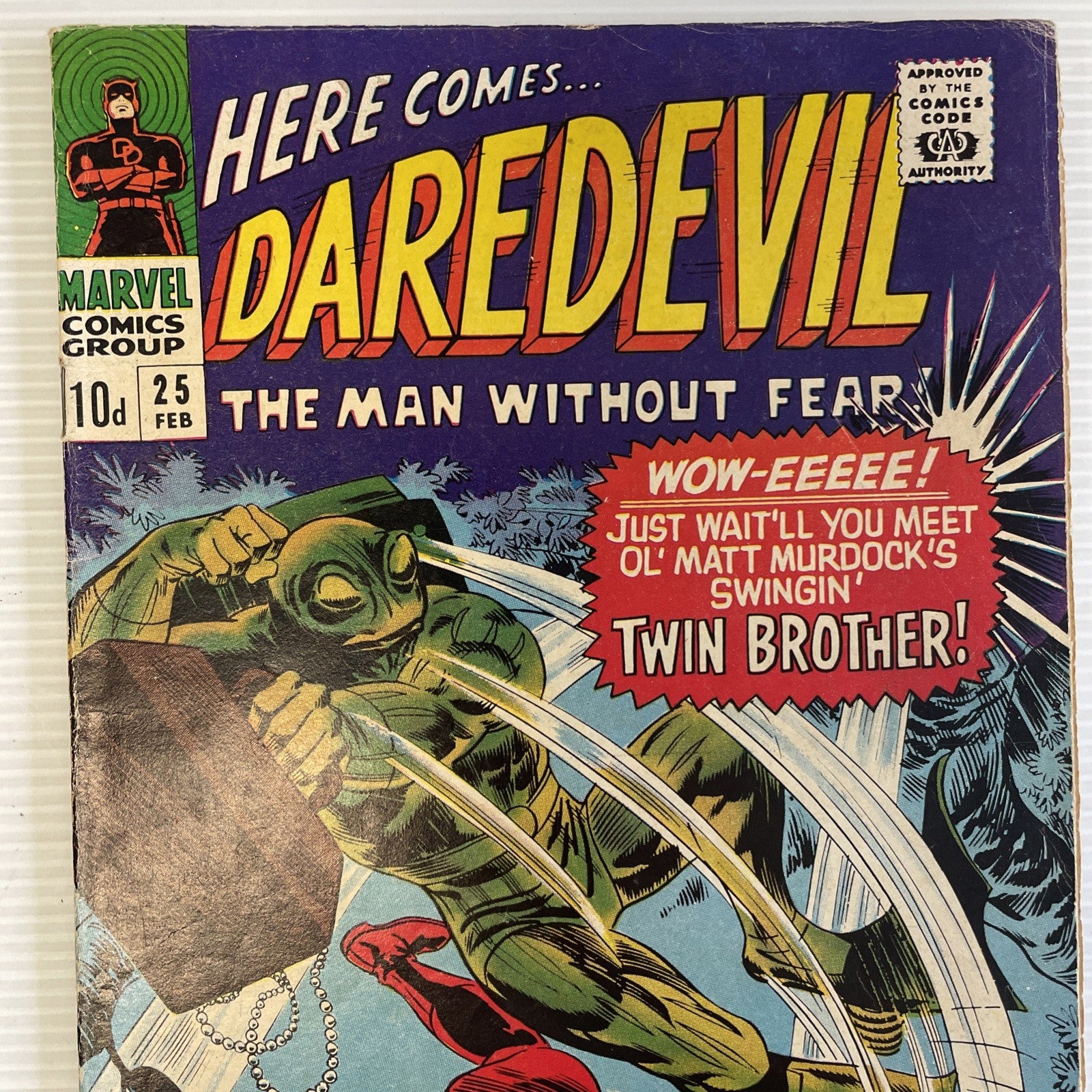 Daredevil #25 1967 VG/FN Pence Copy1