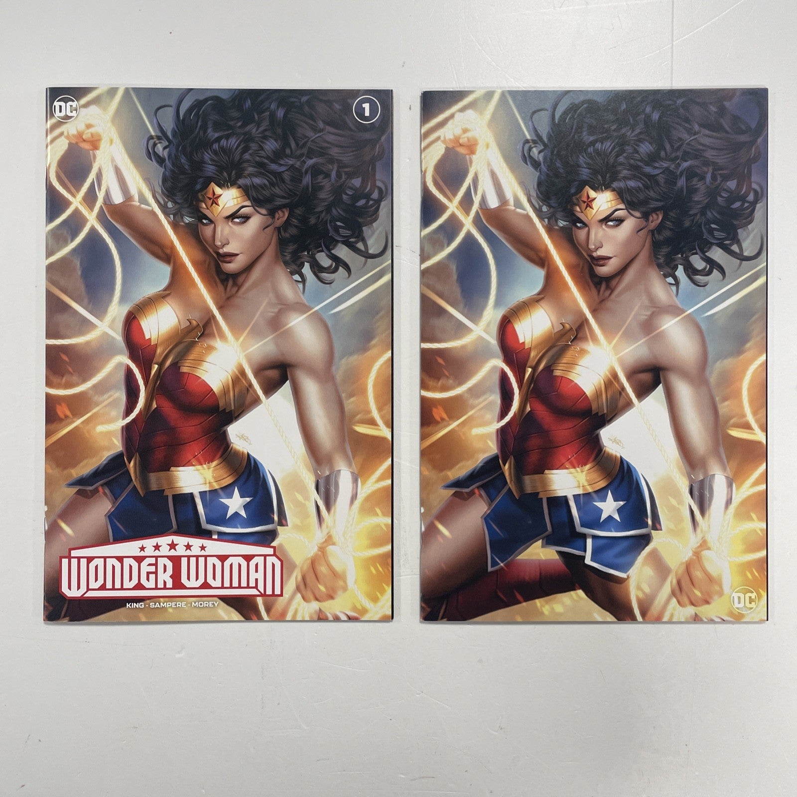 Wonder Woman 1 2023 NM X2 Ariel Diaz Trade Dress & Virgin Variant0