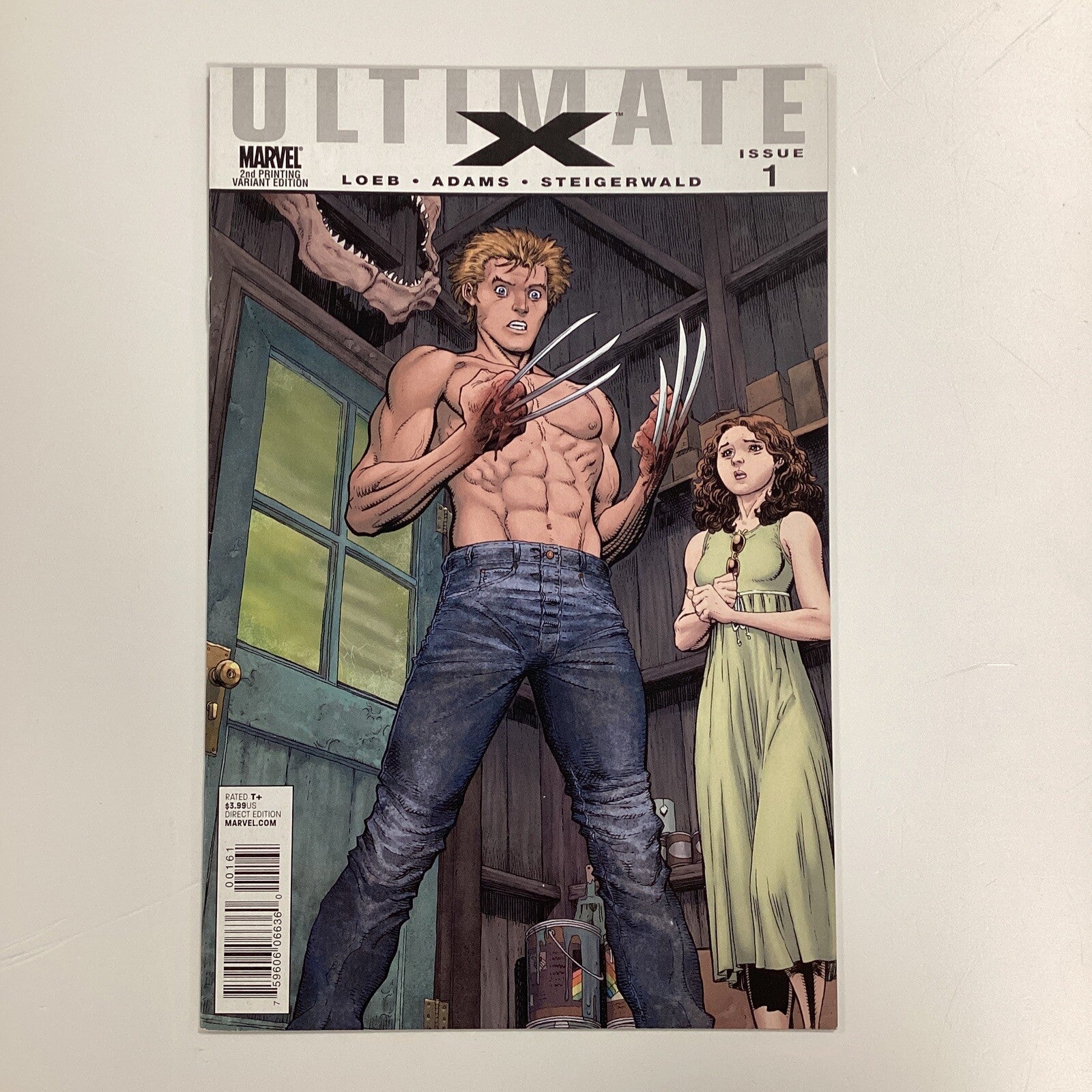 Ultimate X #1 2010 VF+ Arthur Adams 2nd Print Variant 1st Jimmy Hudson0