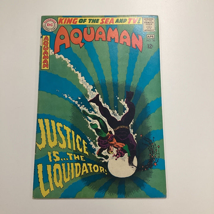 Aquaman #38 1968 FN 1st Appearance Of The Liquidator