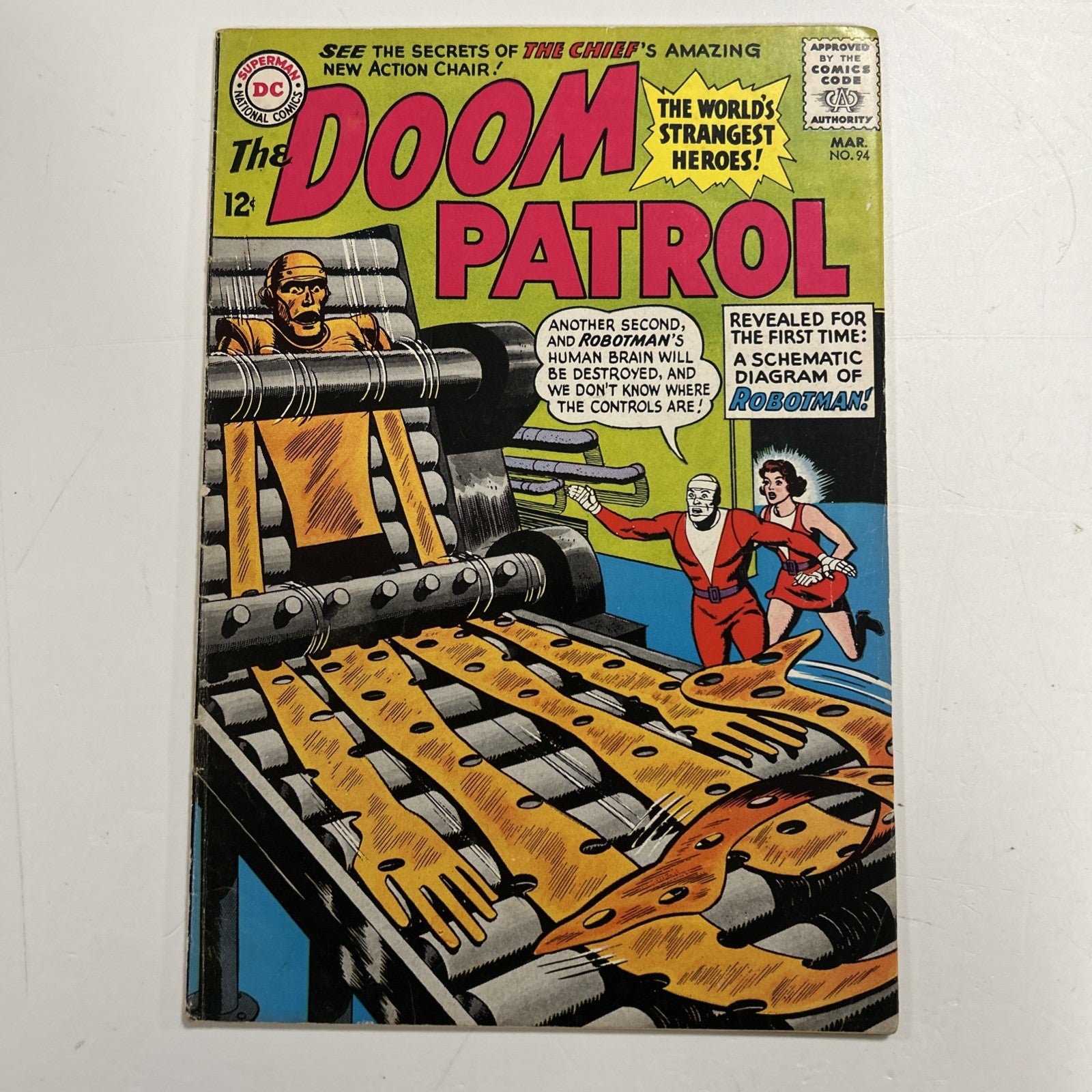 Doom Patrol #94 1965 VG+0