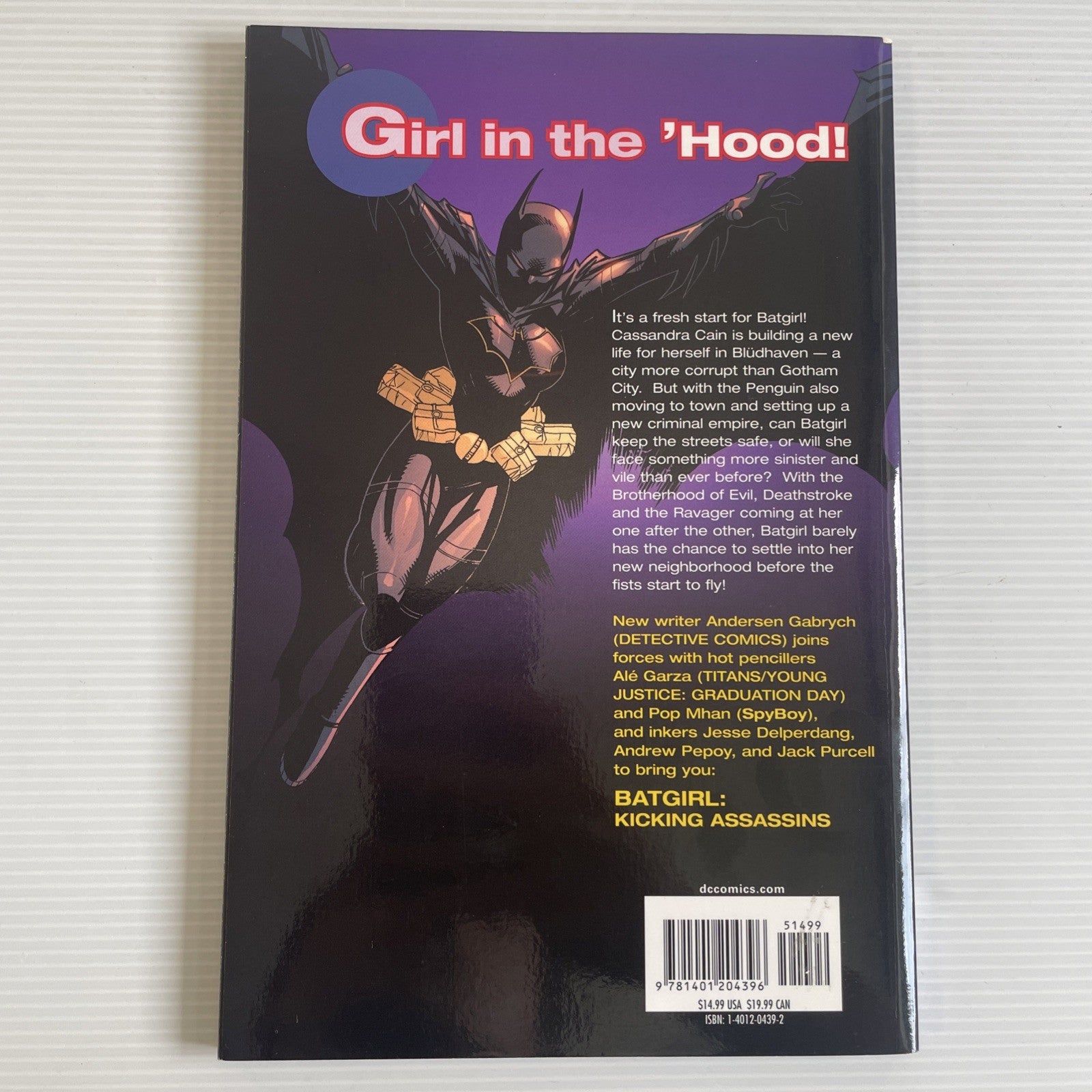 Batgirl Kicking Assassins 2005 TPB Graphic Novel Trade Paperback DC Comics4