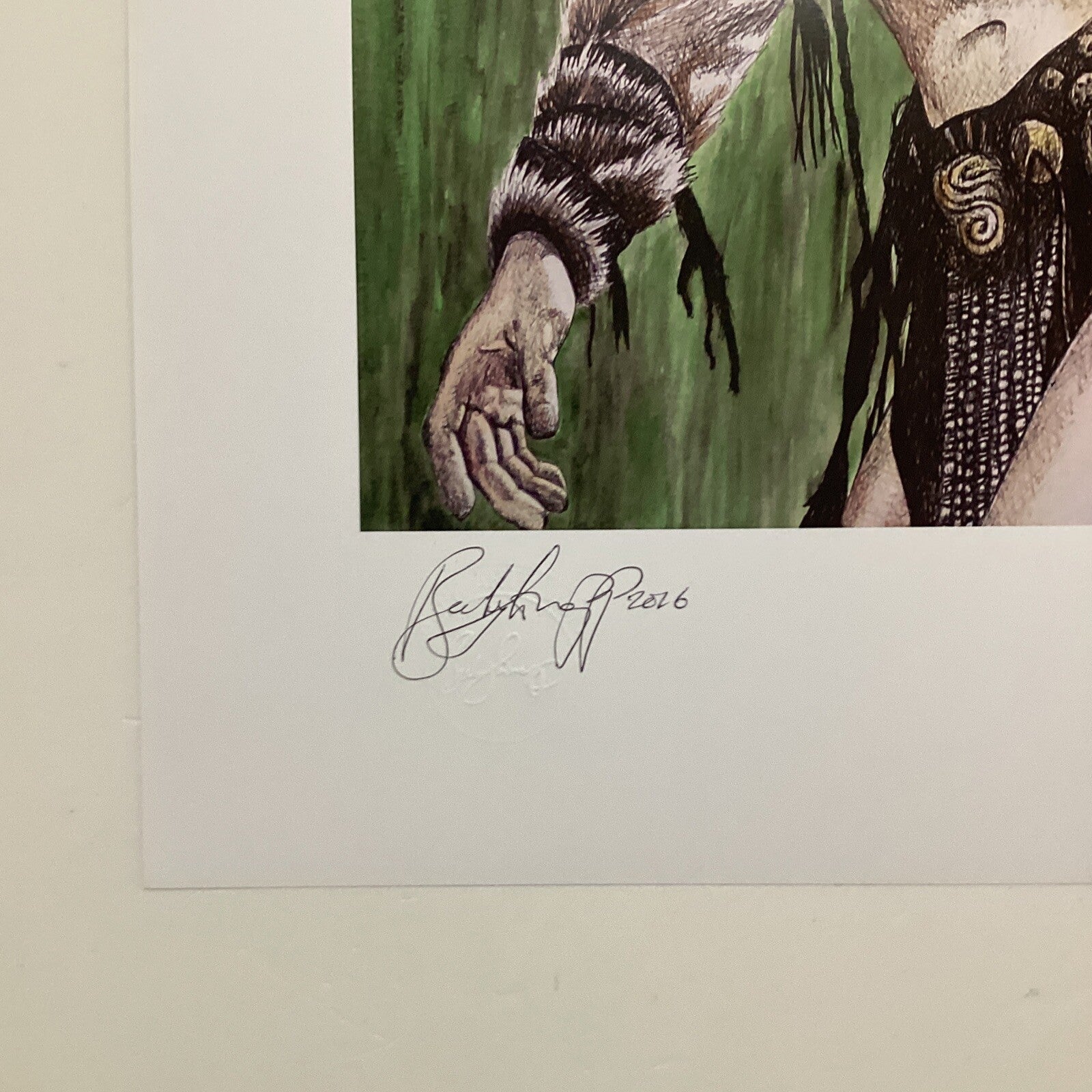 Xena Signed Art Print by Becky Knapp6