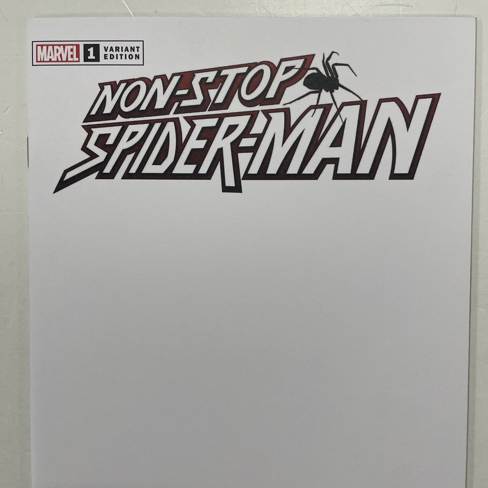 Non-Stop Spider Man #1 2021 NM Blank Sketch Variant1