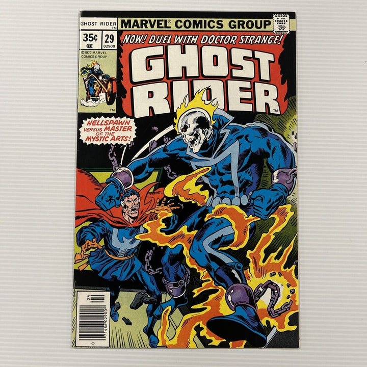 Ghost Rider #29 1977 VF+ 1st Meeting with Doctor Strange