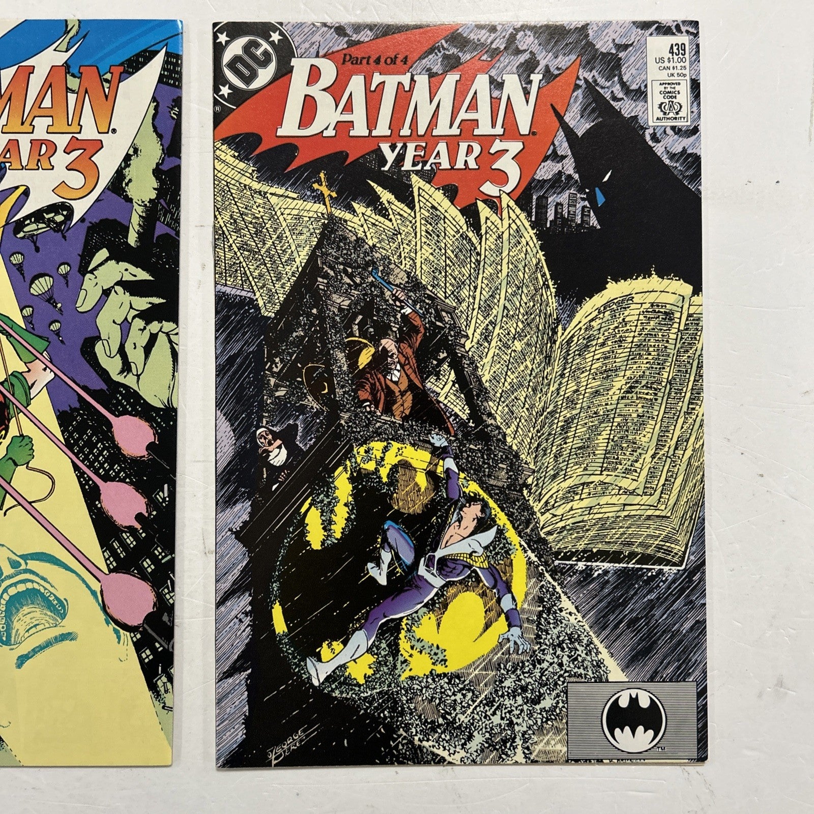 Batman #436-439 1988 Year Three (3) Complete Storyline Mid Grades5