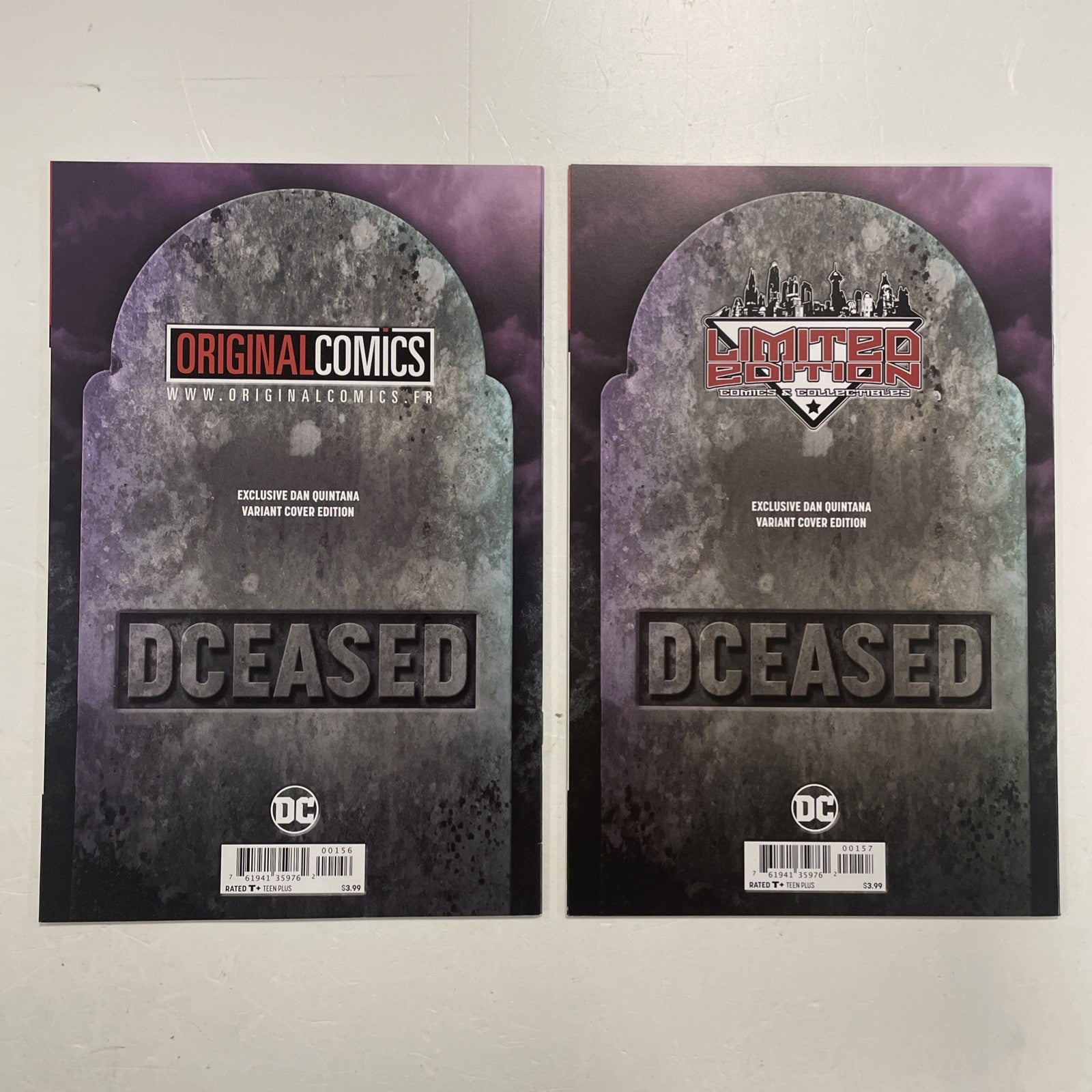 DCeased #1 2019 NM Dan Quintana Joker & Harley Trade Dress & Minimal Variant4
