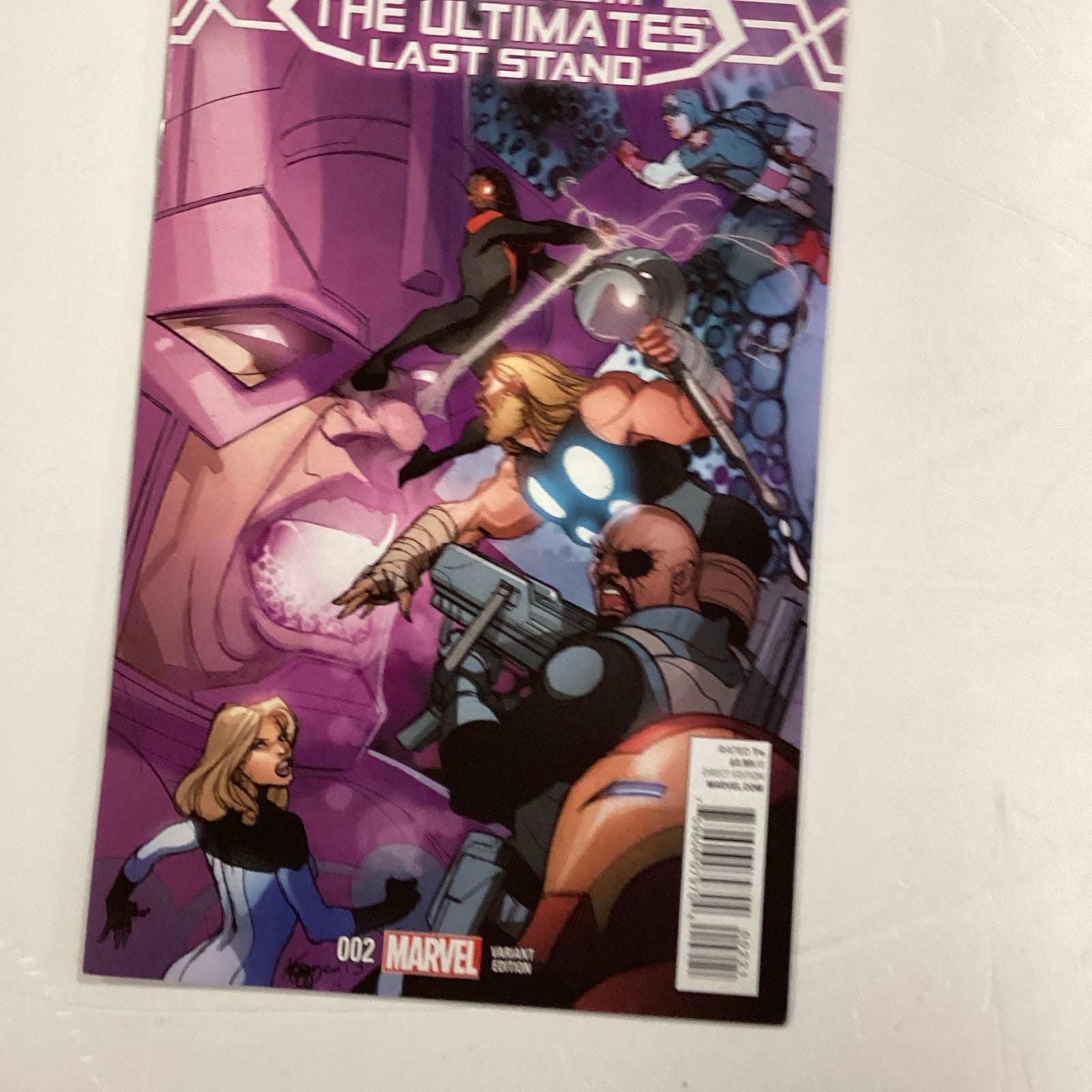 Cataclysm Ultimates Last Stand #2 2014 NM- 1:50 Pasqual Ferry Galactus Variant 23