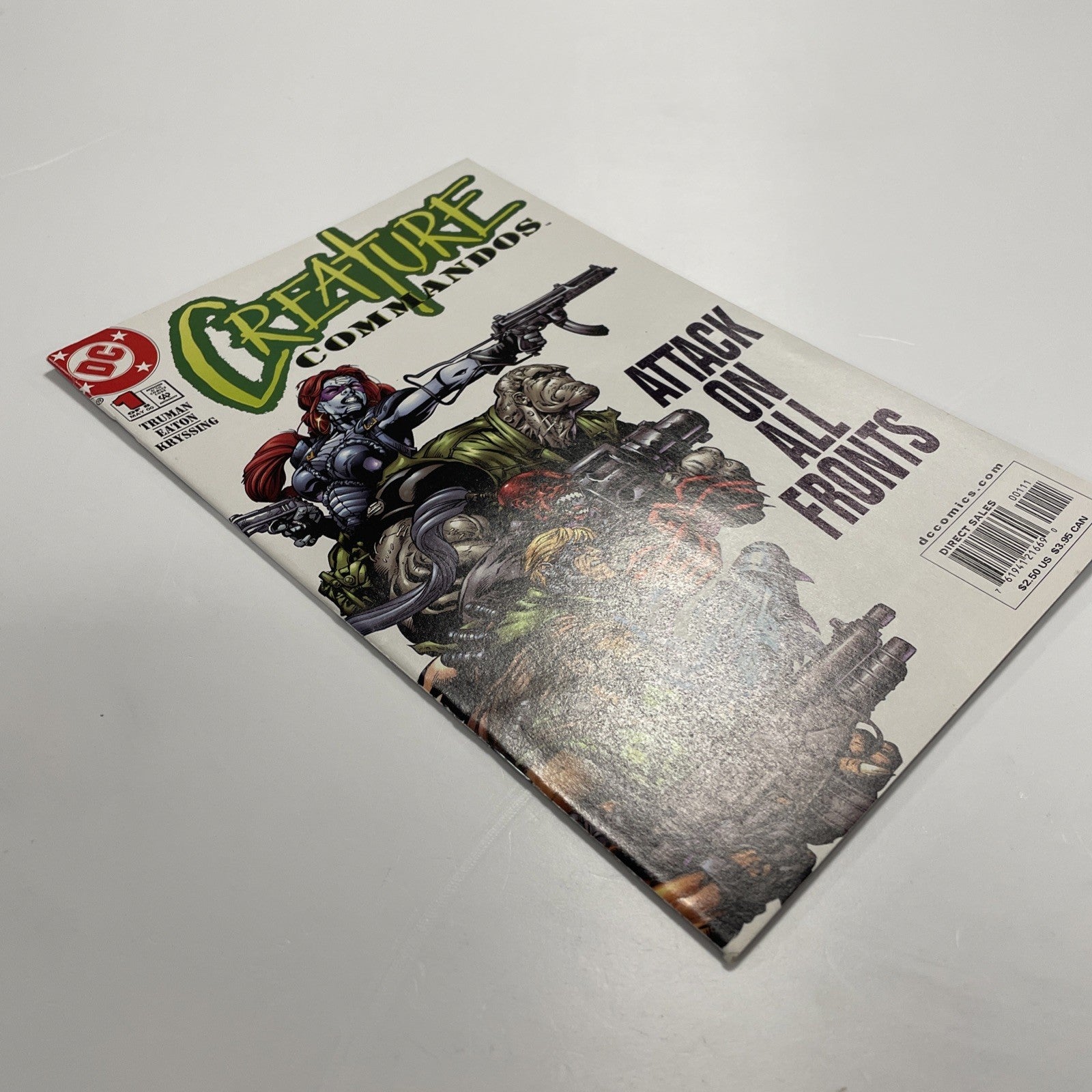 Creature Commandos #1 2000 VF/NM 1st appearance3
