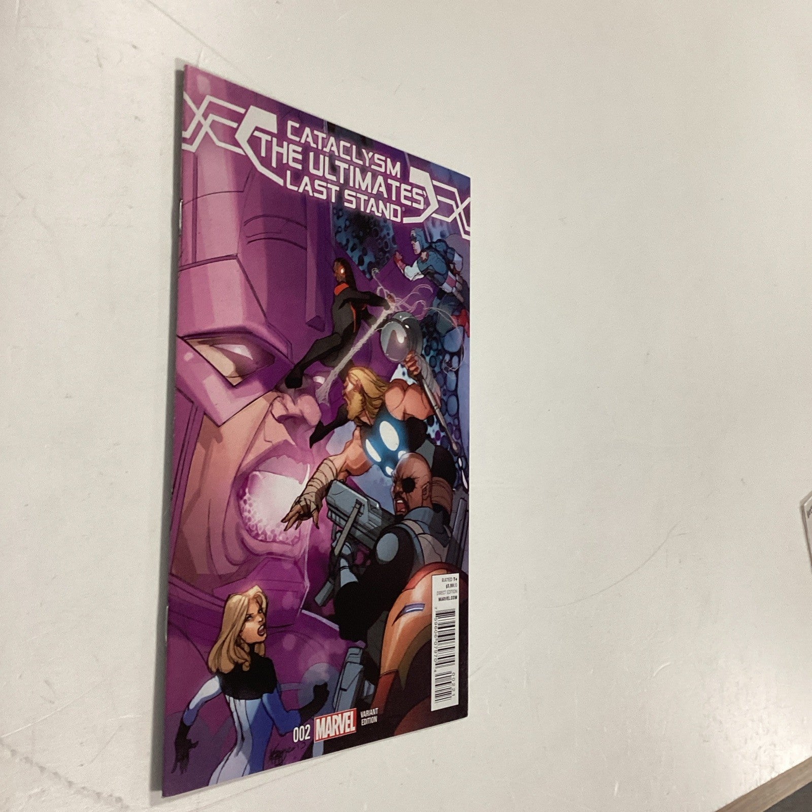 Cataclysm Ultimates Last Stand #2 2014 NM- 1:50 Pasqual Ferry Galactus Variant 24