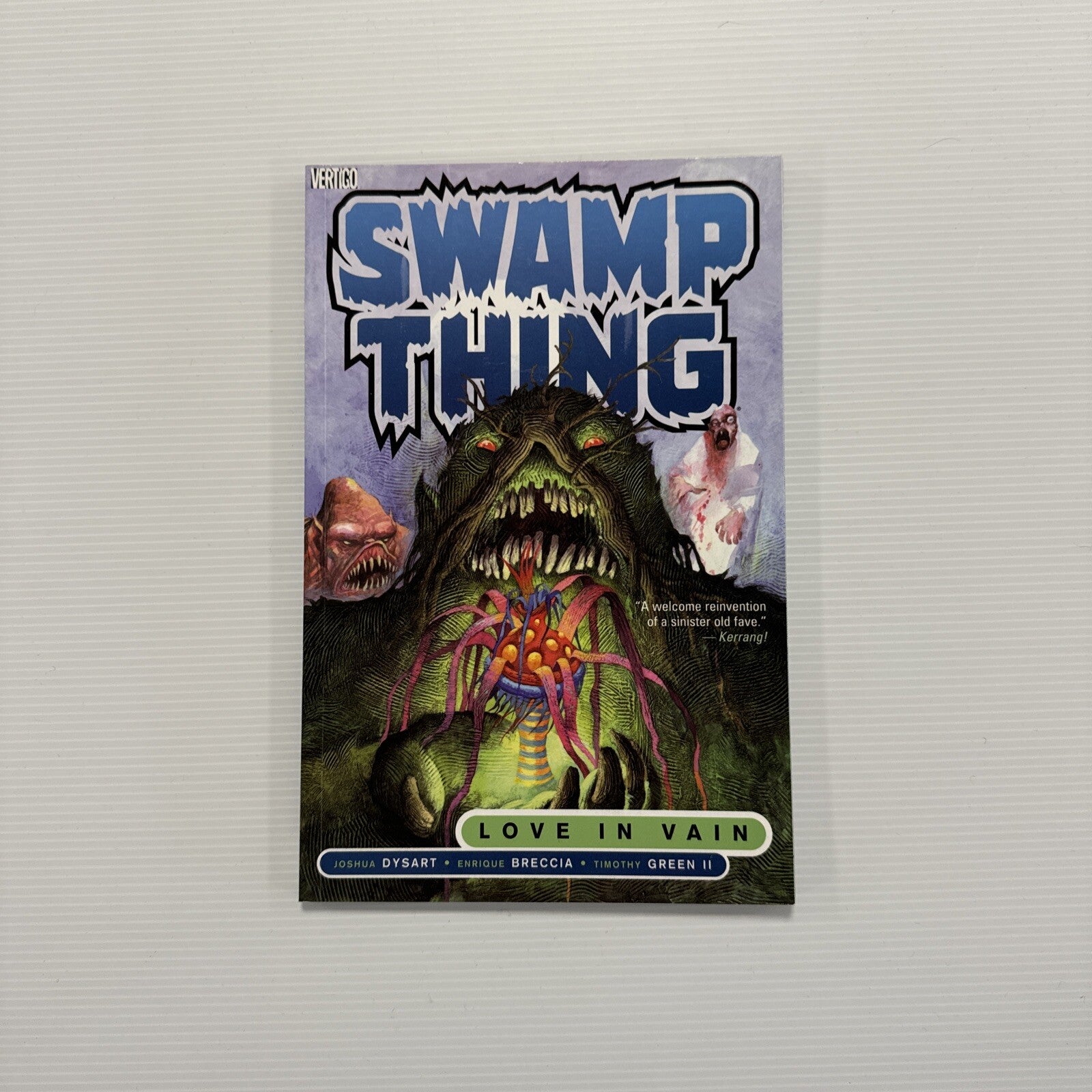 Swamp Thing: Love in Vain by Enrique Breccia, Timothy Green, Joshua Dysart0