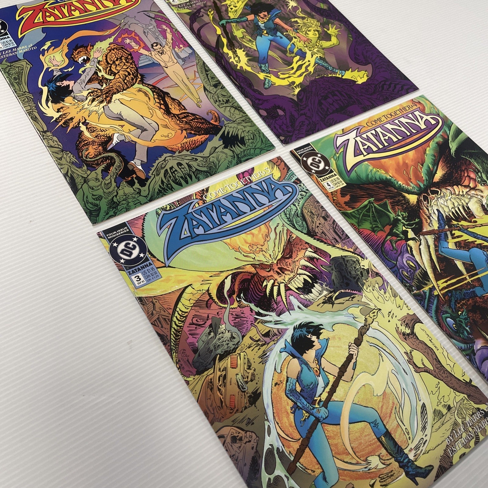 Zatanna #1-4 1993 VF Complete Set5