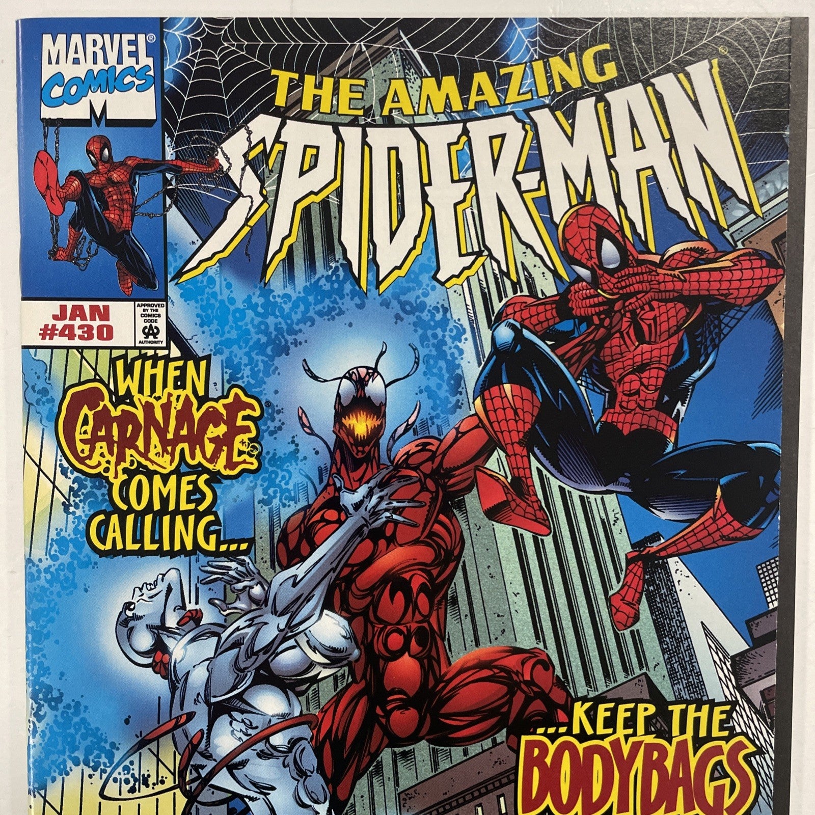 Amazing Spider-Man #430 & #431 1998 VF/NM 1st Appearance Cosmic Carnage2