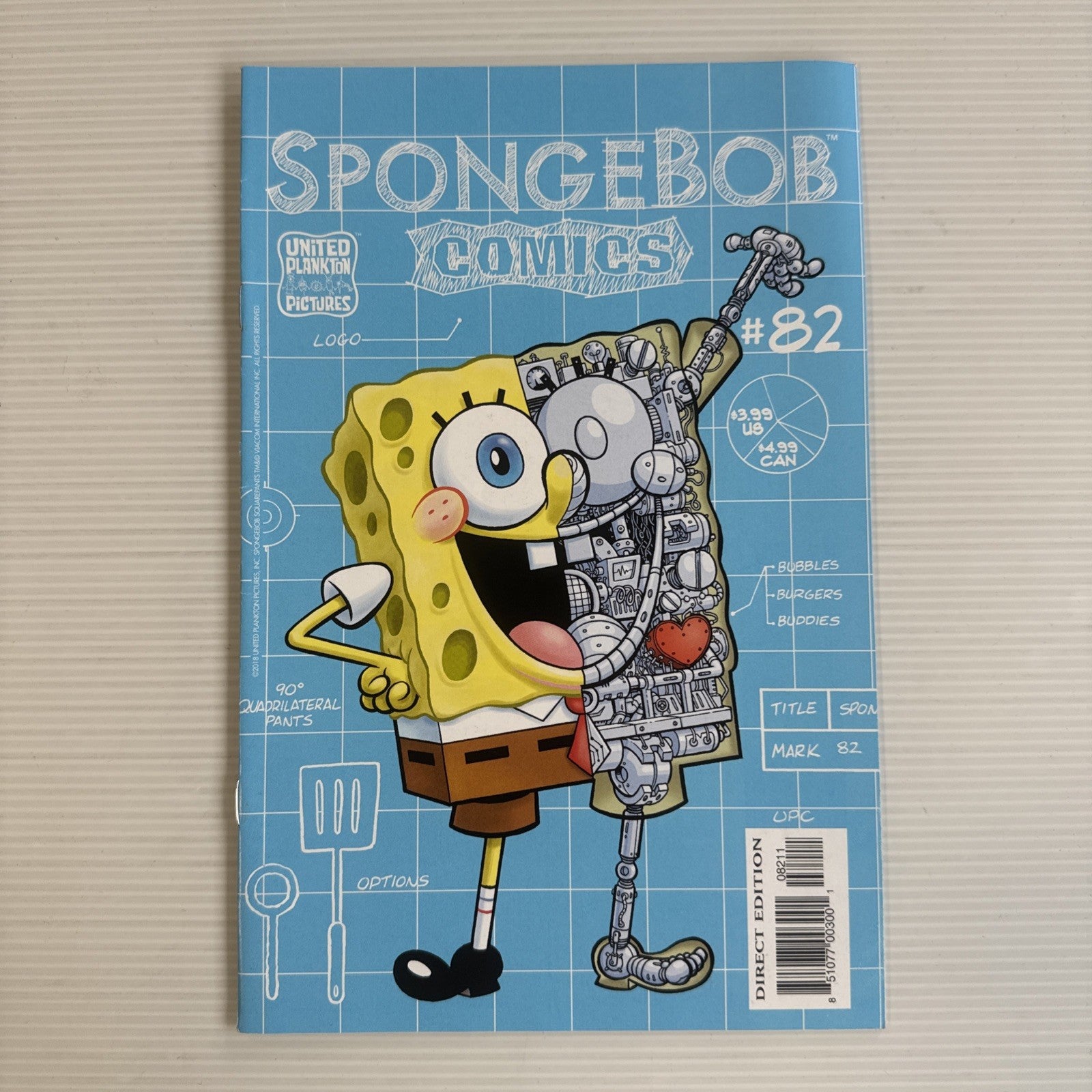 Spongebob Comics #82 2018 VF+ United Plankton Comics0