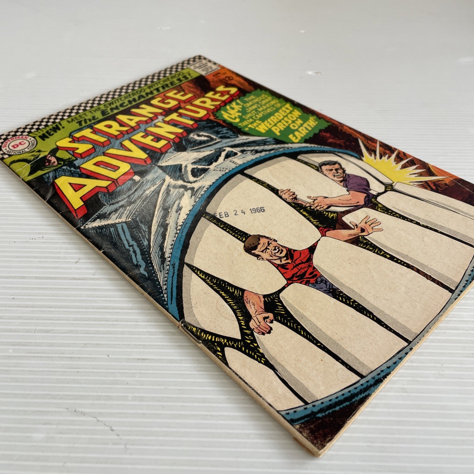 Strange Adventures #187 1966 VG Origin & 1st Appearance Enchantress **Date stamp3