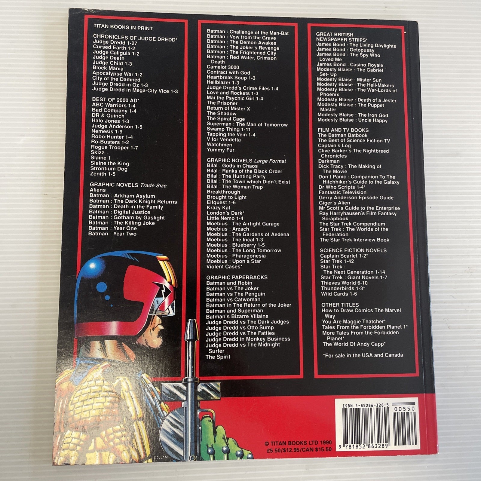 Modesty Blaise: Uncle Happy Titan Books 1990  Graphic Novel4