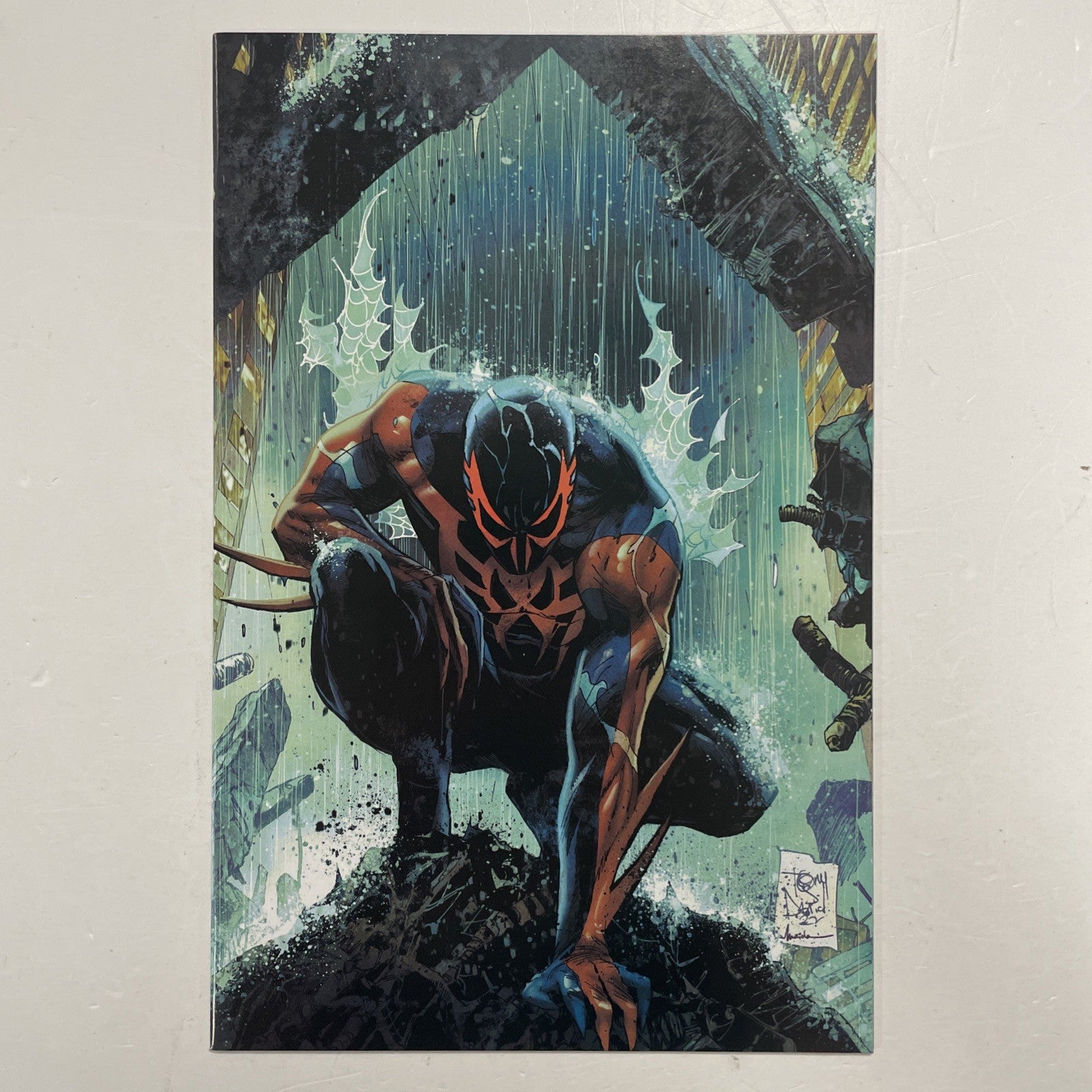Spider-man 2099: Exodus Omega #1 2022 NM Tony Daniel Virgin Variant0