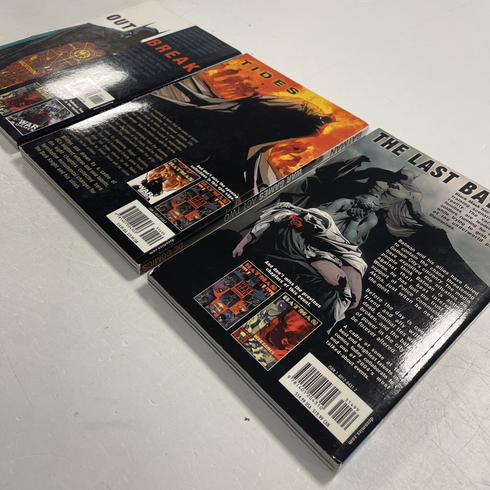 Batman War Games Act 1-3 Paperback 2005 TPB Trade Paperback Graphic Novel9