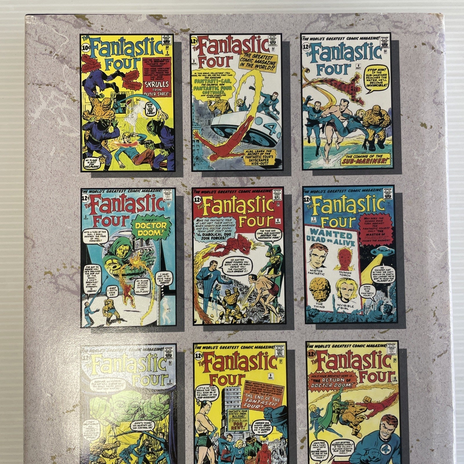 Marvel Masterworks Fantastic Four Nos 1-10 by Stan Lee & Jack Kirby HC Book5