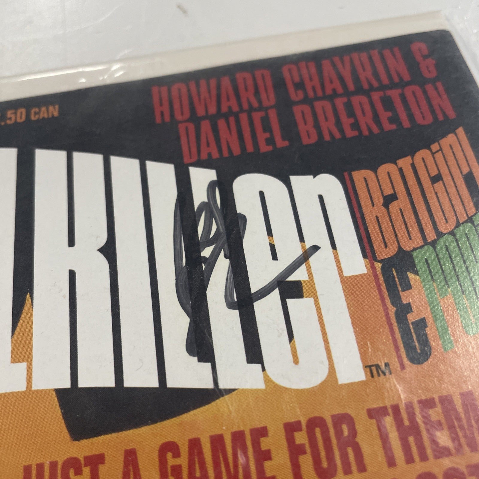 Thrillkiller #1 1997 Signed Dan Brereton & Howard Chaykin DF CoA 13/1754