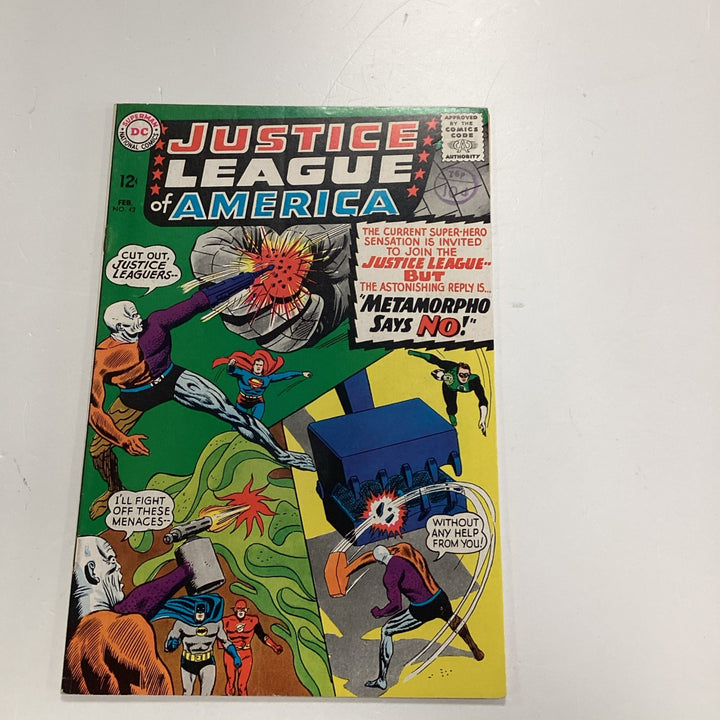 Justice League Of America #42 1966 FN- Pence Stamp0