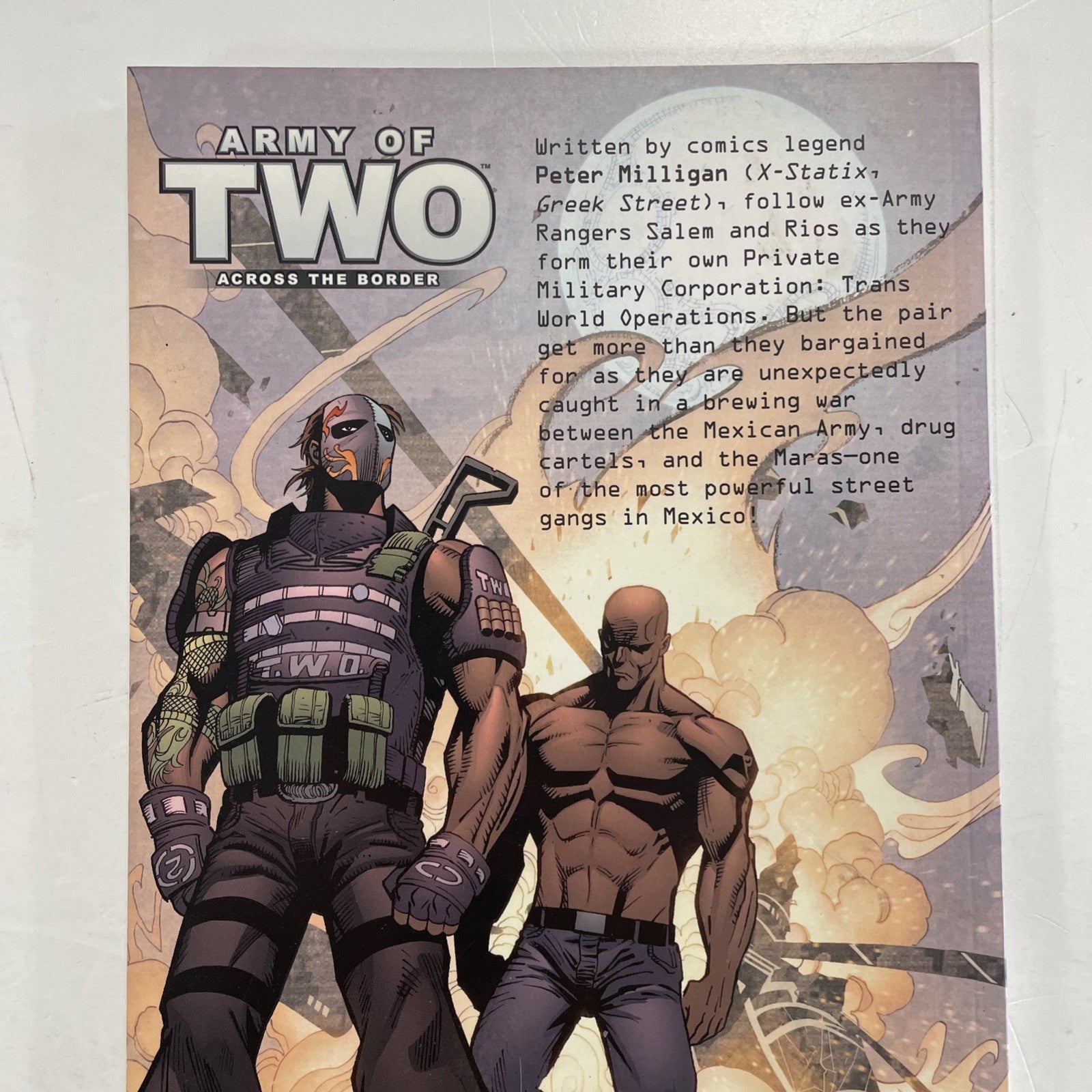 Army Of Two: Across The Border 2010 TPB Based on Video Game4