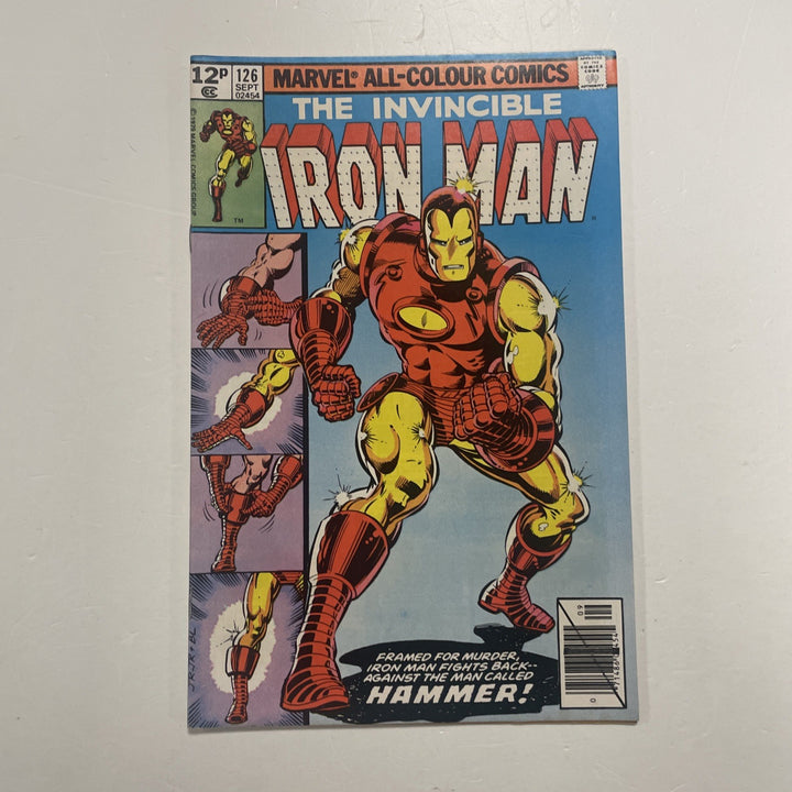 Invincible Iron Man #126 1979 VF Pence Copy0