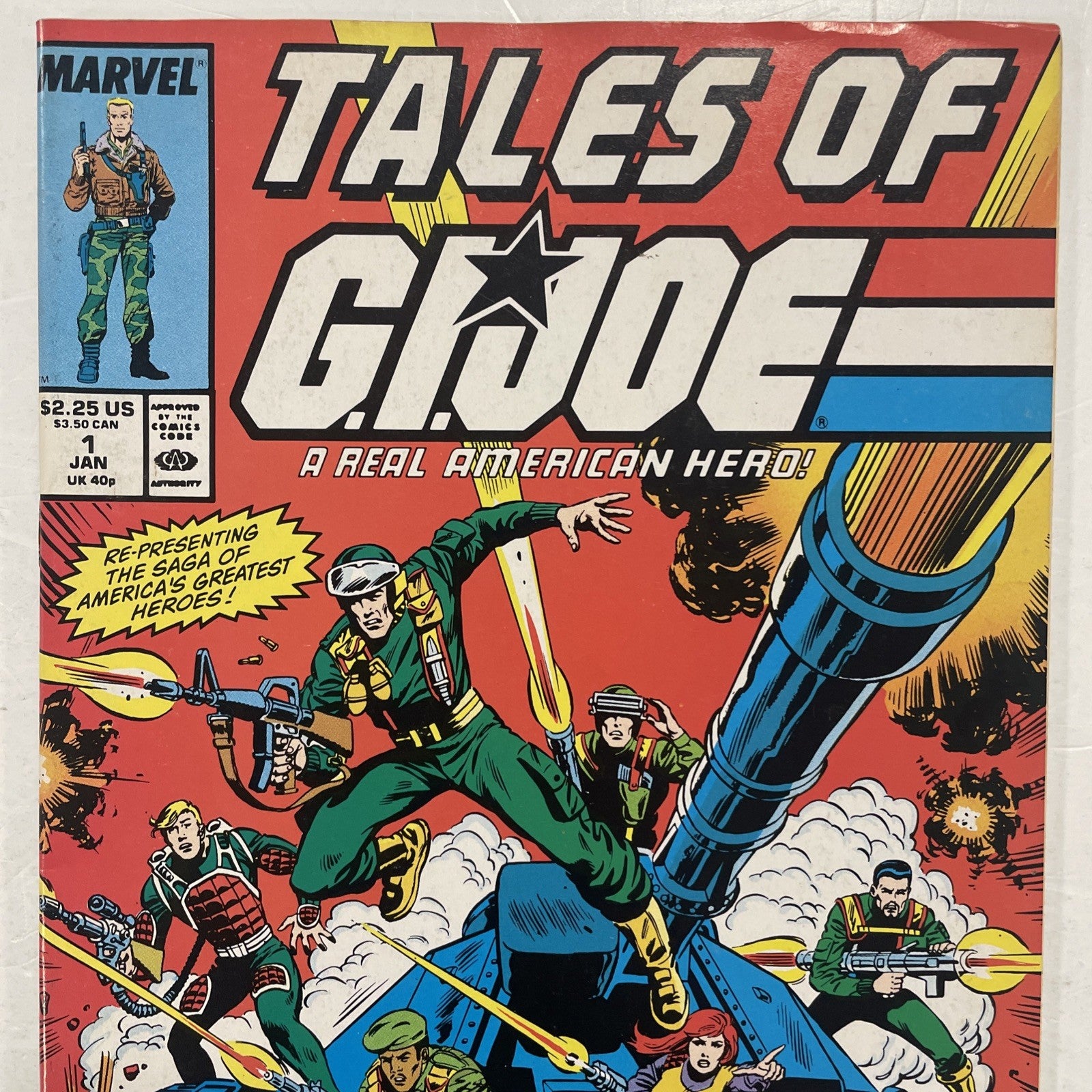 G.I. Joe A Real American Hero #1 1982 VF-1