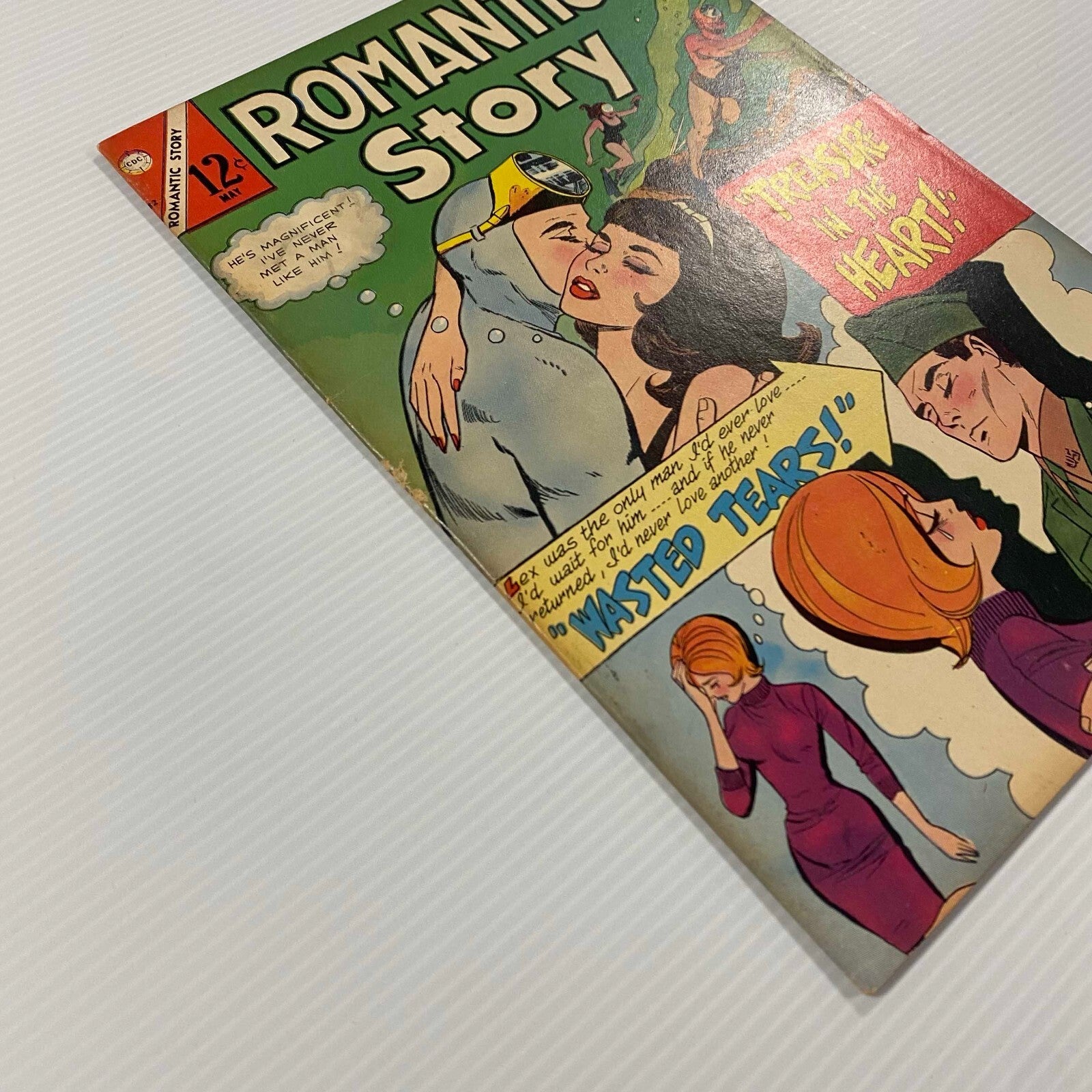 Romantic Story Vol.1 #82 1966 FN- Charlton Comics Cent Copy3