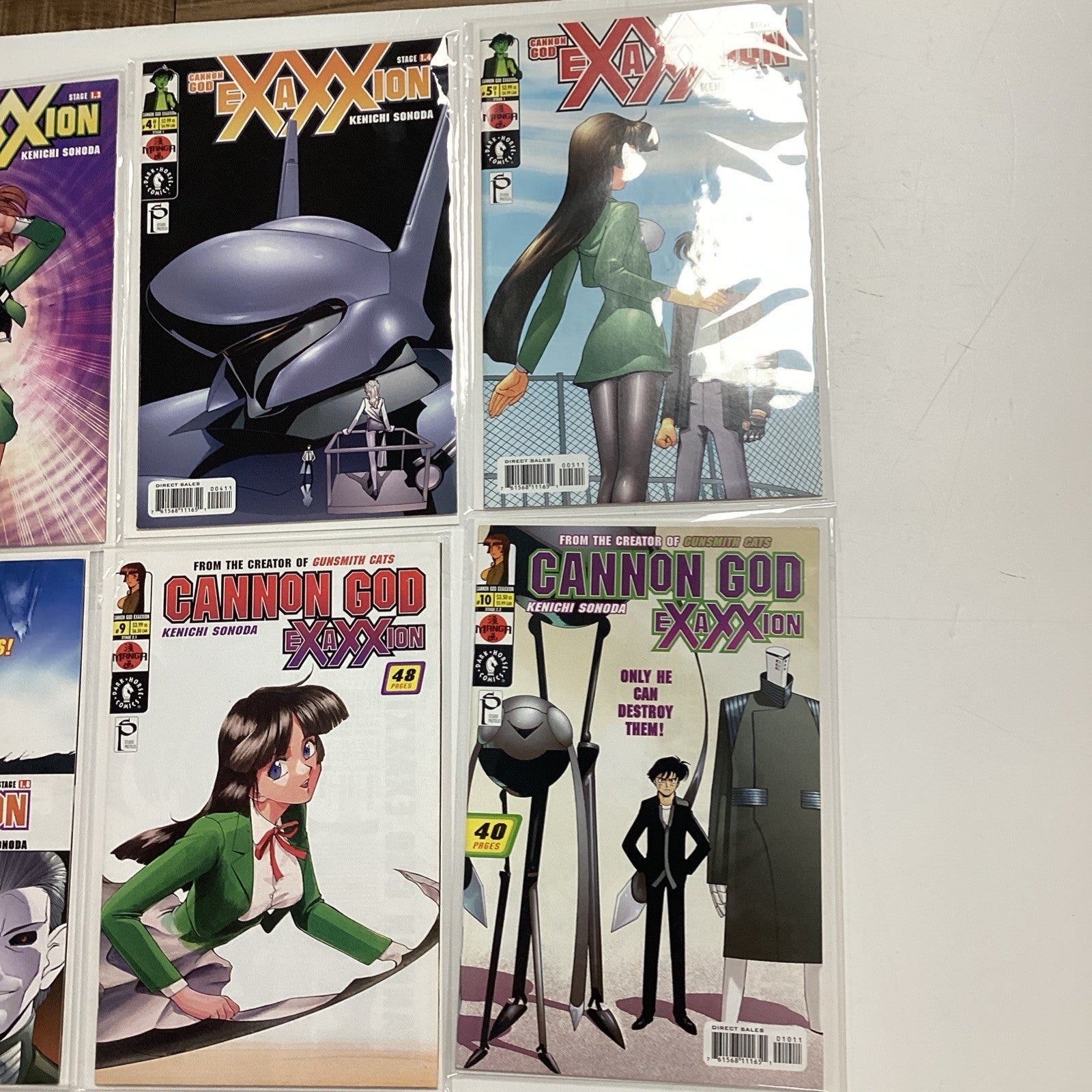 Cannon God Exaxxion #1-20 2001 Complete Set mid-high to high grades3