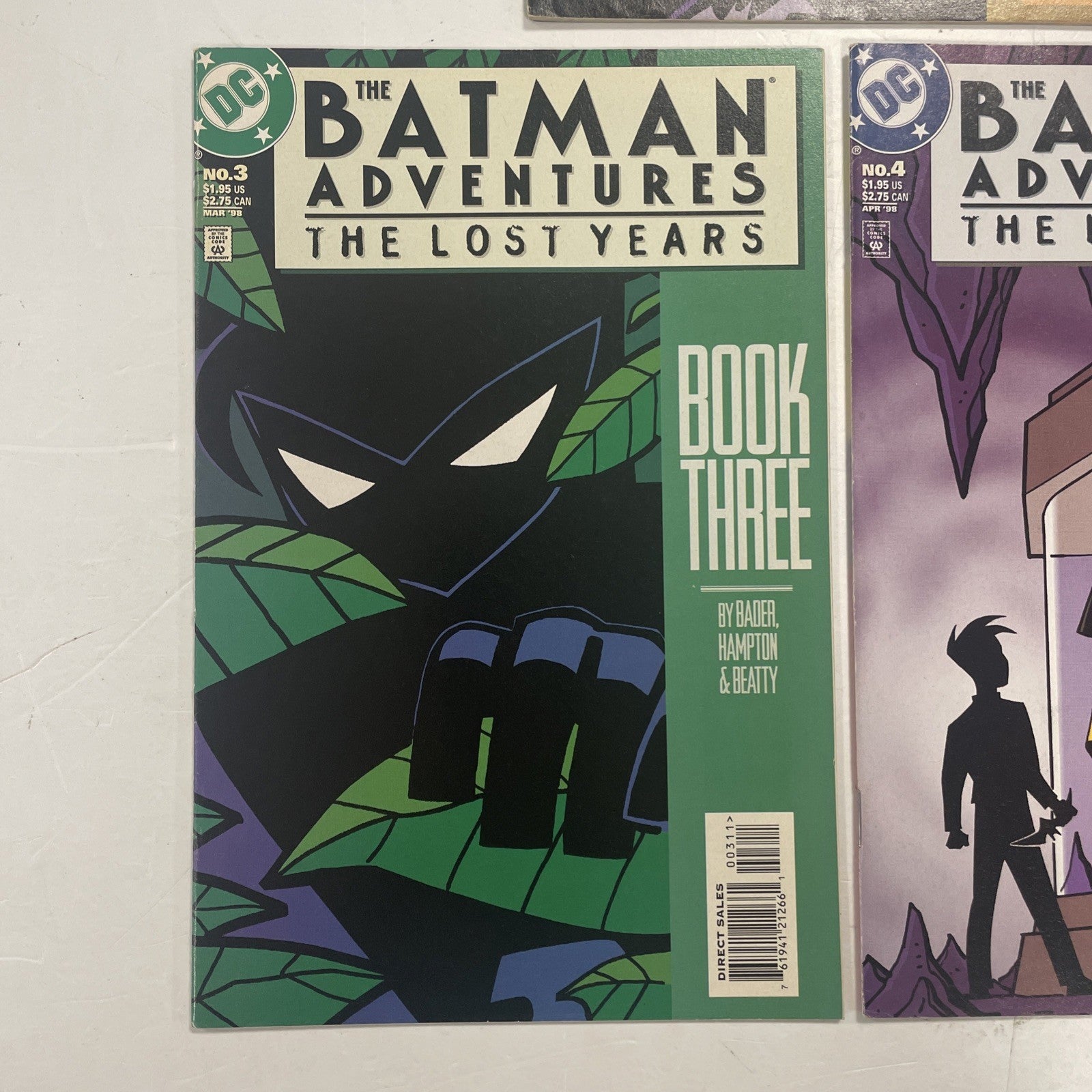 Batman Adventures The Lost Years #1-5 1998 Mid Grades Complete Set3