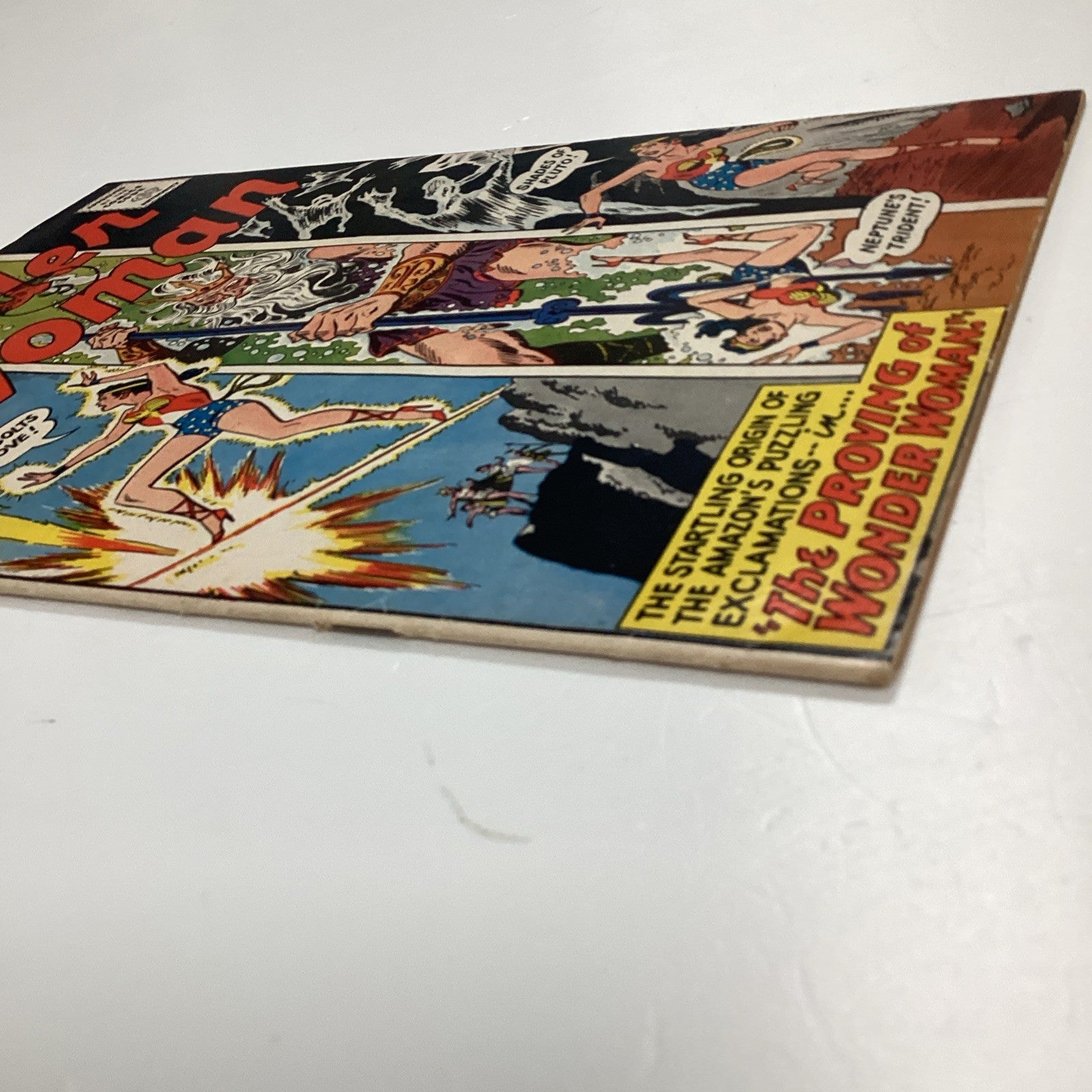 Wonder Woman #131 1962 VG/FN Pence Stamp3