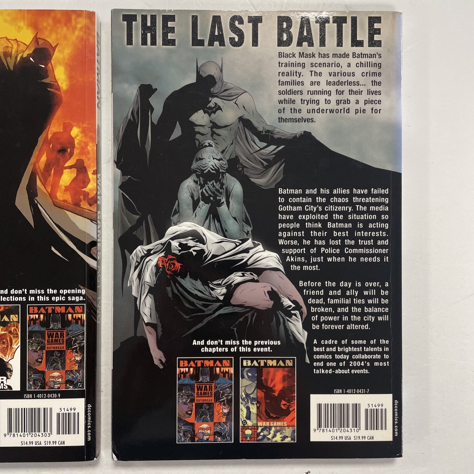 Batman War Games Act 1-3 Paperback 2005 TPB Trade Paperback Graphic Novel8