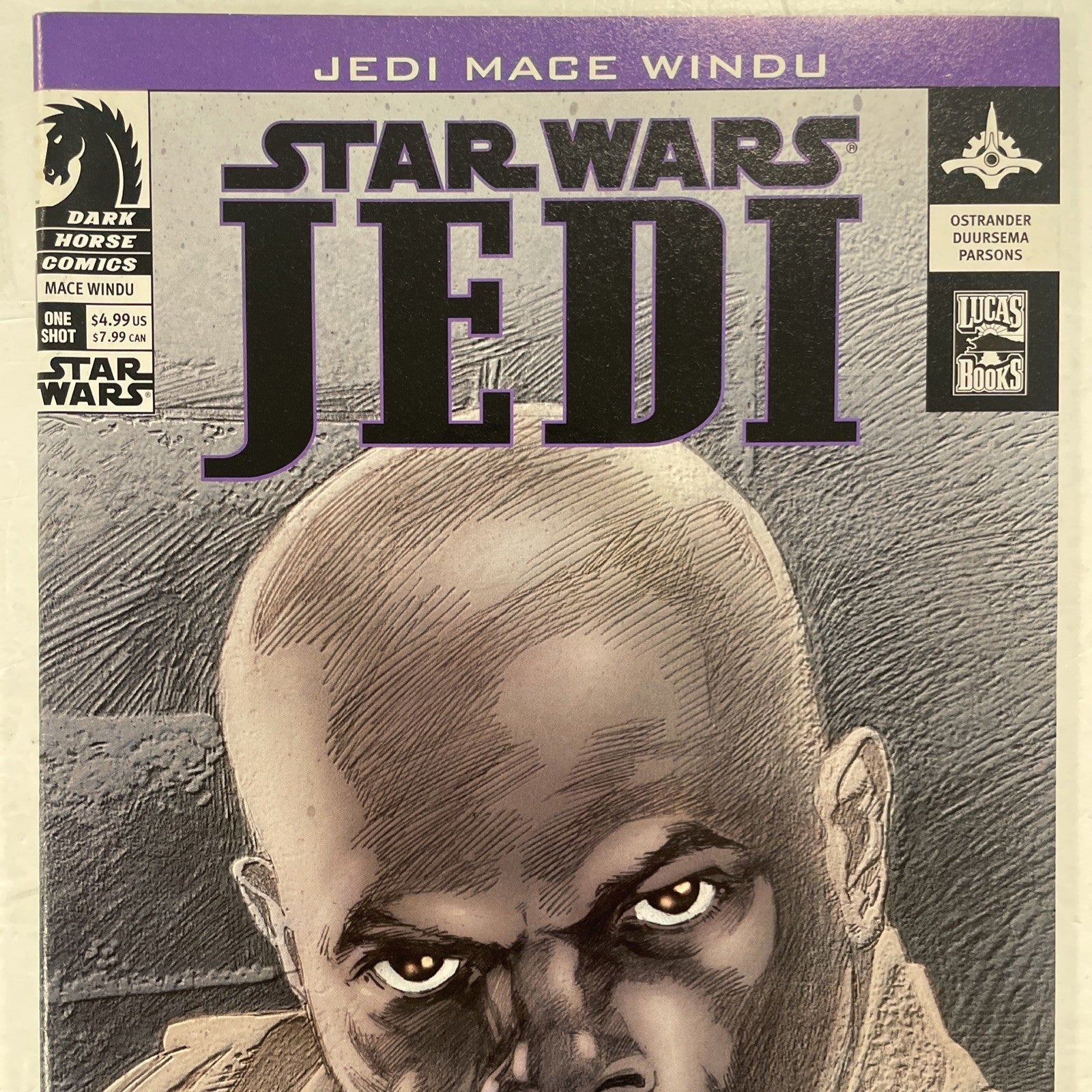 Star Wars Jedi Mace Windu 2003 One-Shot VF+ 1st App of Asajj Ventress Dark Horse1