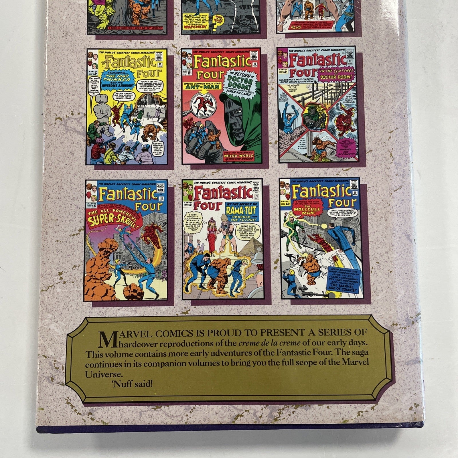 Marvel Masterworks Vol 6 The Fantastic Four #11-20 Stan Lee Jack Kirby Hardback6