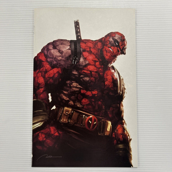 Marvel Two-in-One Thing & Human Torch #6 2018 NM Gerald Parel Deadpool Variant