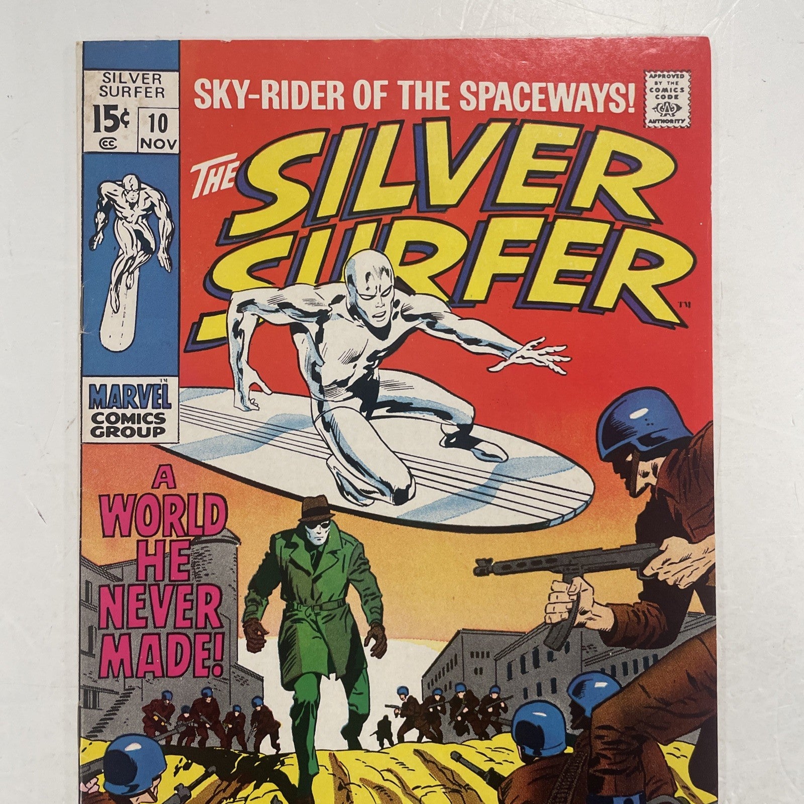 The Silver Surfer #10 1969 FN1