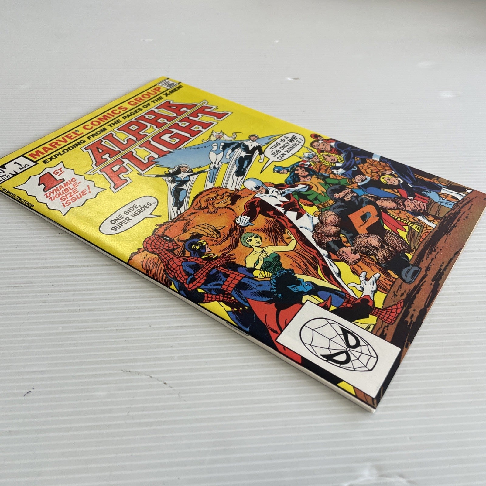 Alpha Flight #1 1983 VF 1st Appearance of Puck & Marrina3