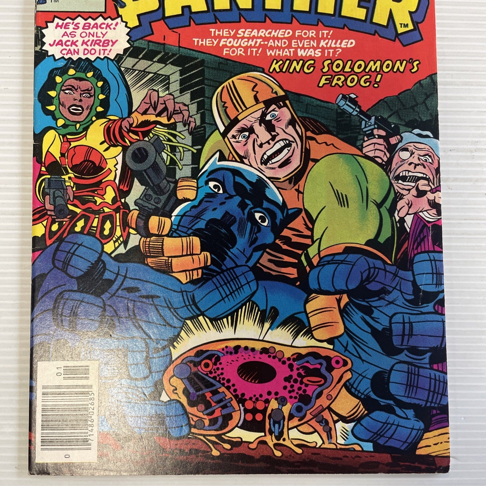 Black Panther #1 1977 FN Pence Copy 1st in own title2