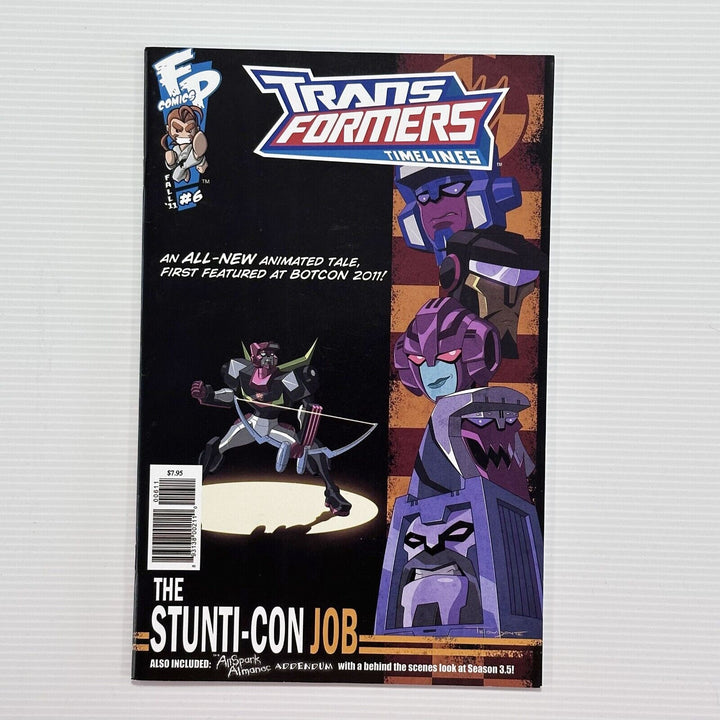 Transformers Timelines #6 Stunti Con Job 2011 FP Comics