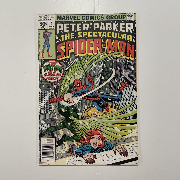 Peter Parker The Spectacular Spider-man #4 1977 VF0