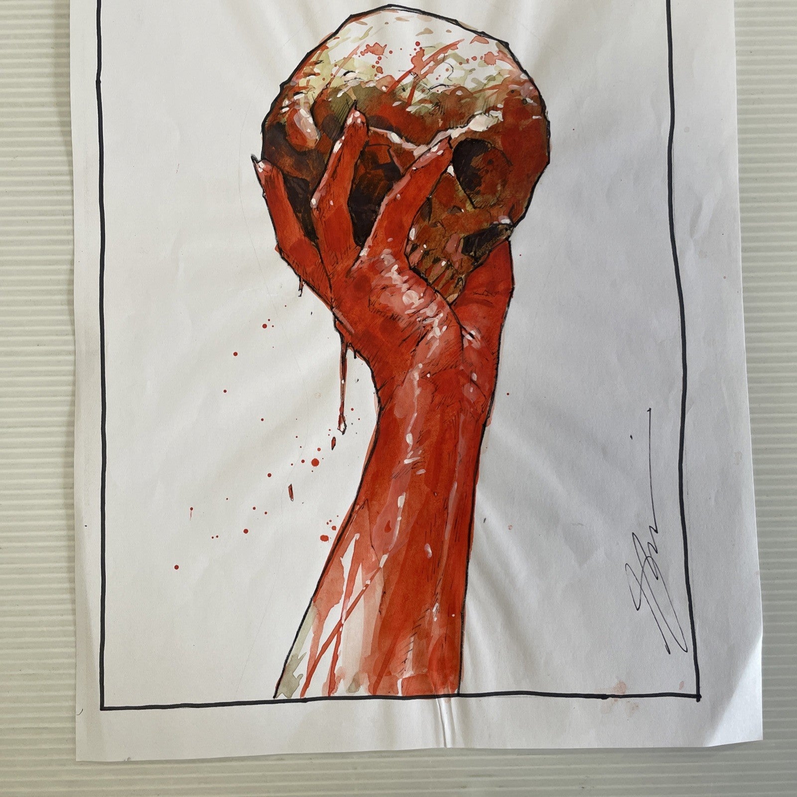 Original Artwork Concept Art based on Kill Shakespeare Sketch by Simon Davis (2)2