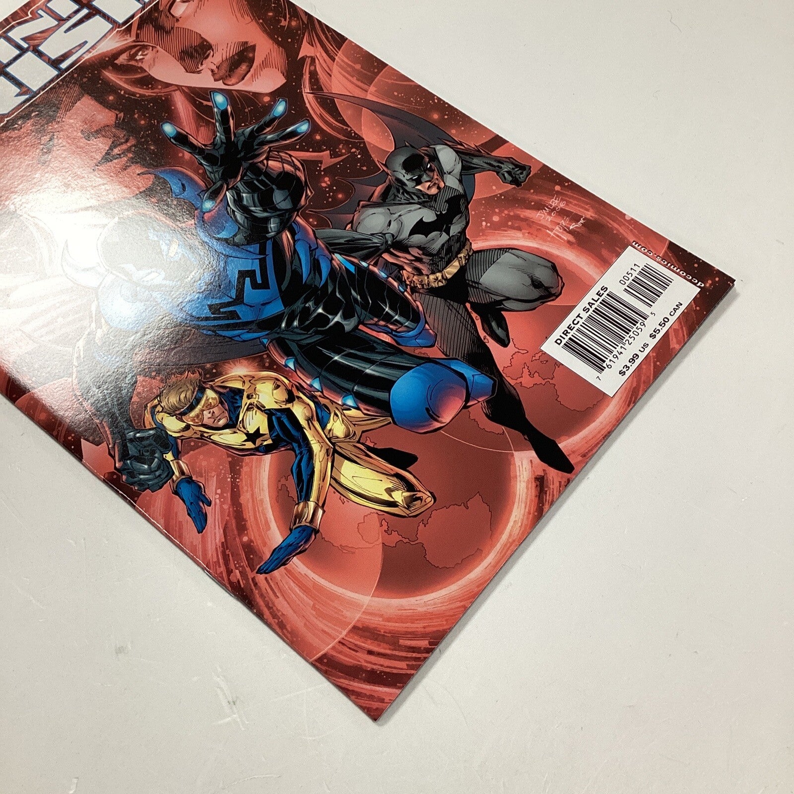Infinite Crisis #5 2006 NM 1st App Jaime Reyes as Blue Beetle Jim Lee Variant3