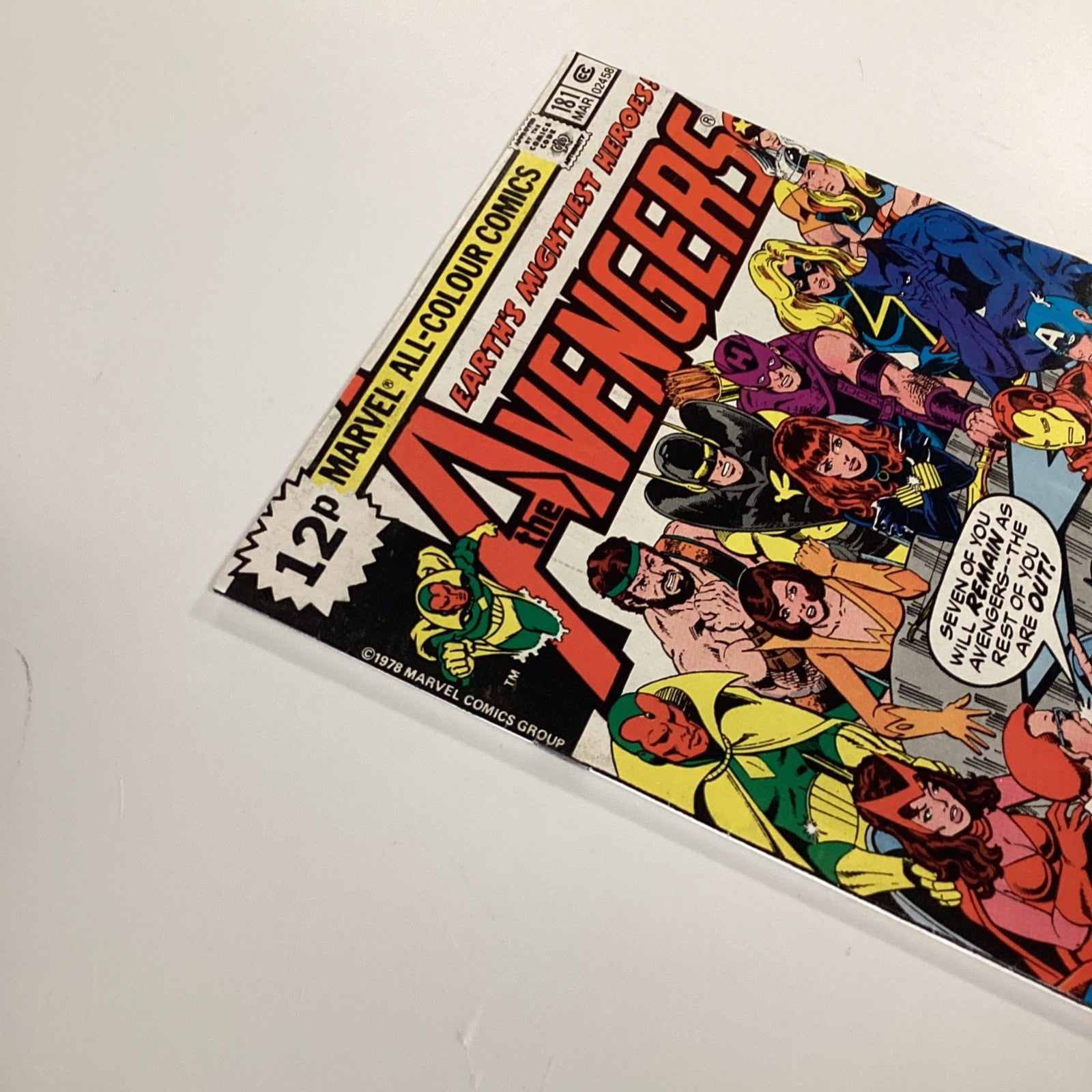 Avengers #181 1978 FN/VF Scott Lang Ant Man Pence Copy5
