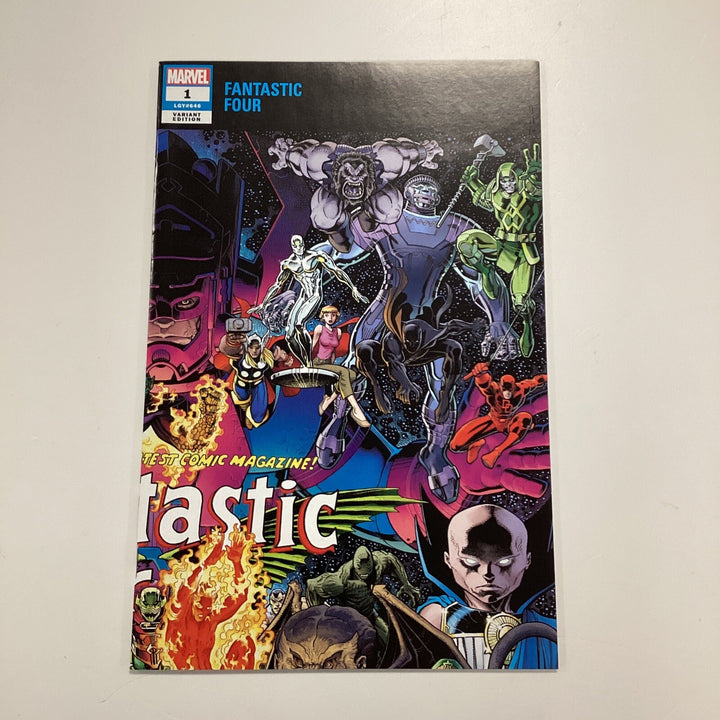 Fantastic Four #1 2018 NM Arthur Adams Wraparound Variant0