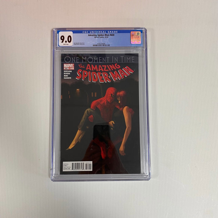 Amazing Spider-Man #640 2010 9.0 CGC White Pages 0