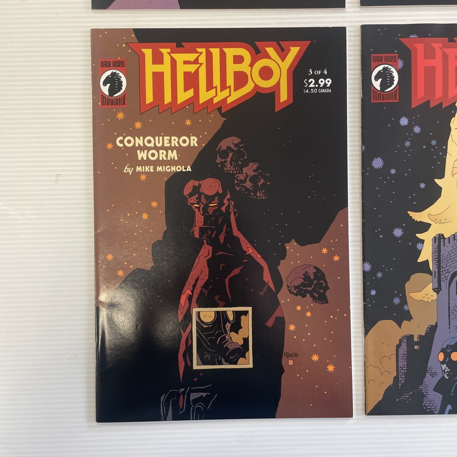 Hellboy: Conqueror Worm #1-4 2001 VF Complete Set3