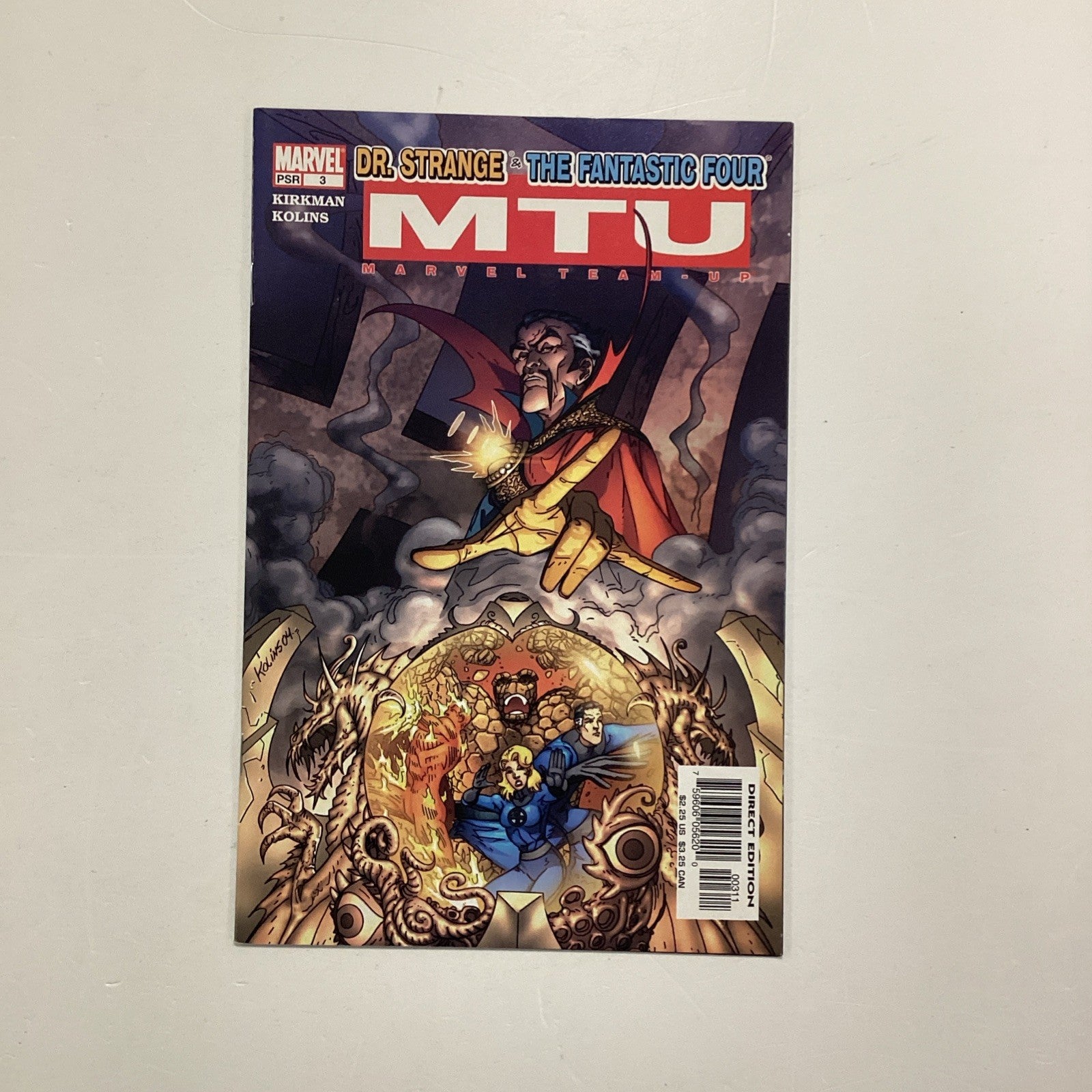 Marvel Team-up #3 2005 VF/NM 1st Full Tony Stark As Dr. Doom0