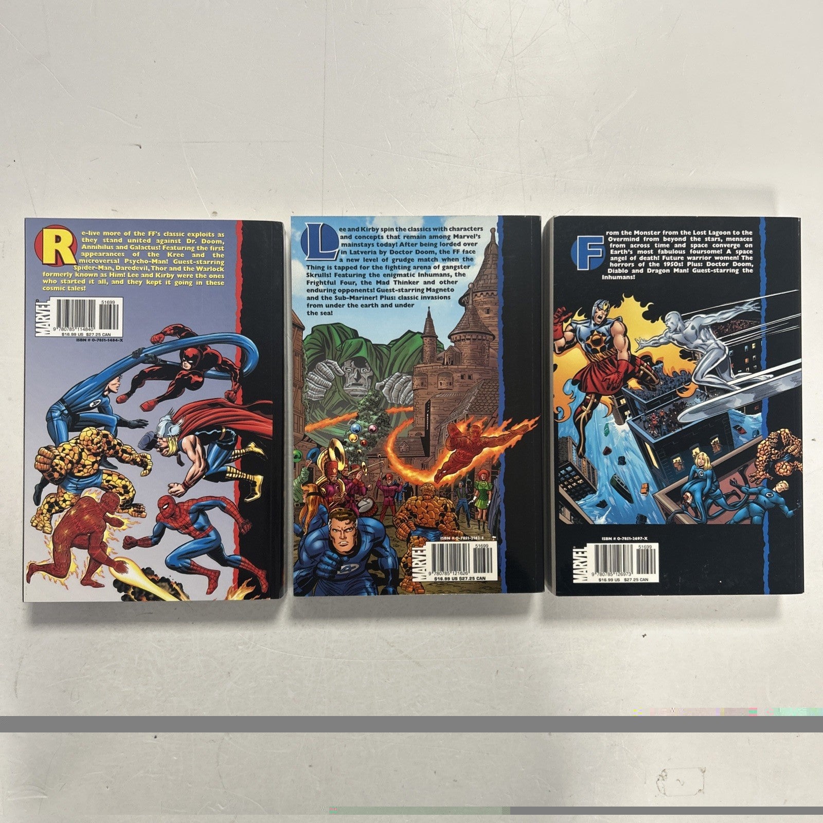 The Essential Fantastic Four, Complete Set Vol 1-9, 2001 TPB6