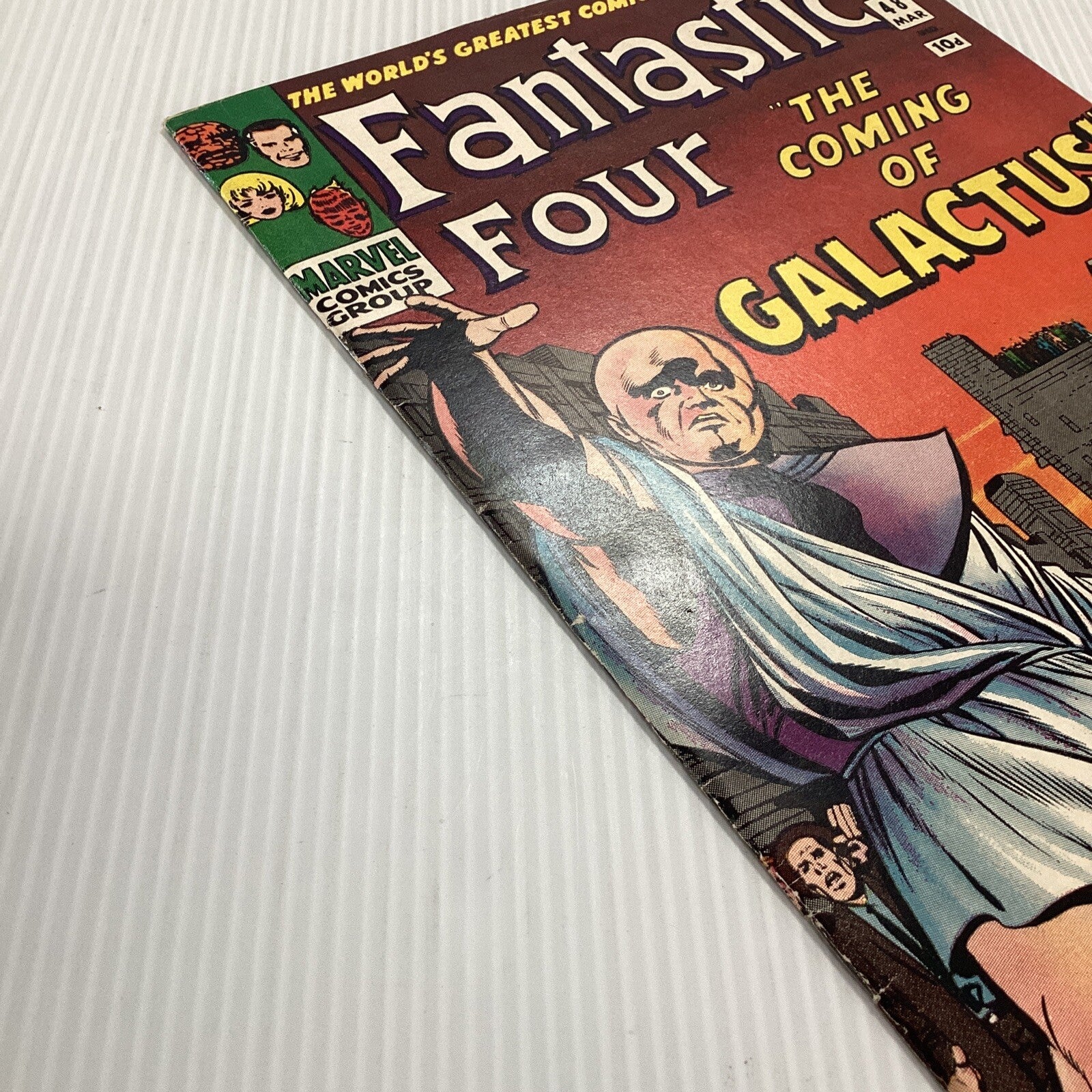 Fantastic Four #48 VF- 1966 Comic Pence Copy7